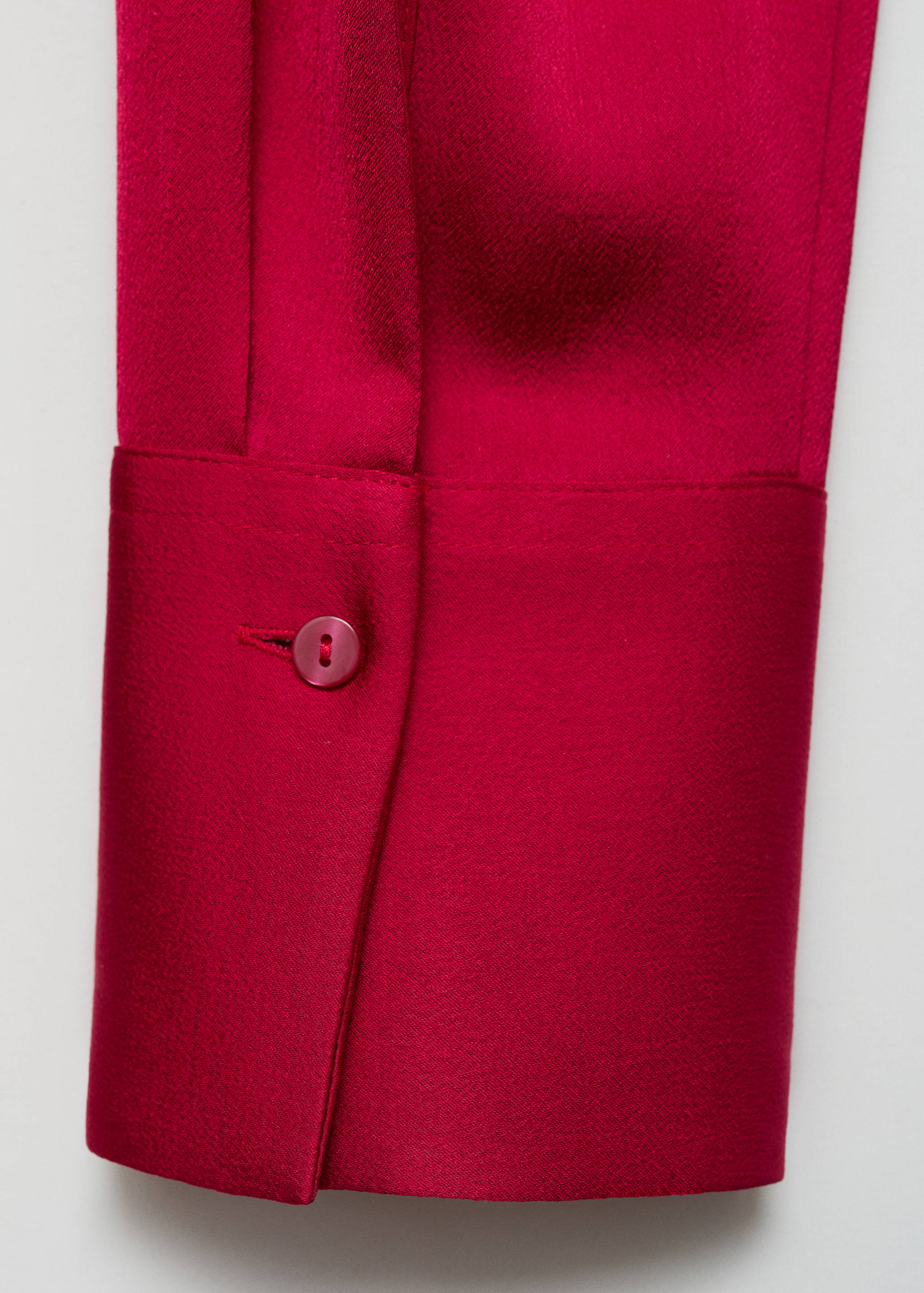 Satin finish flowy shirt - Details of the article 0