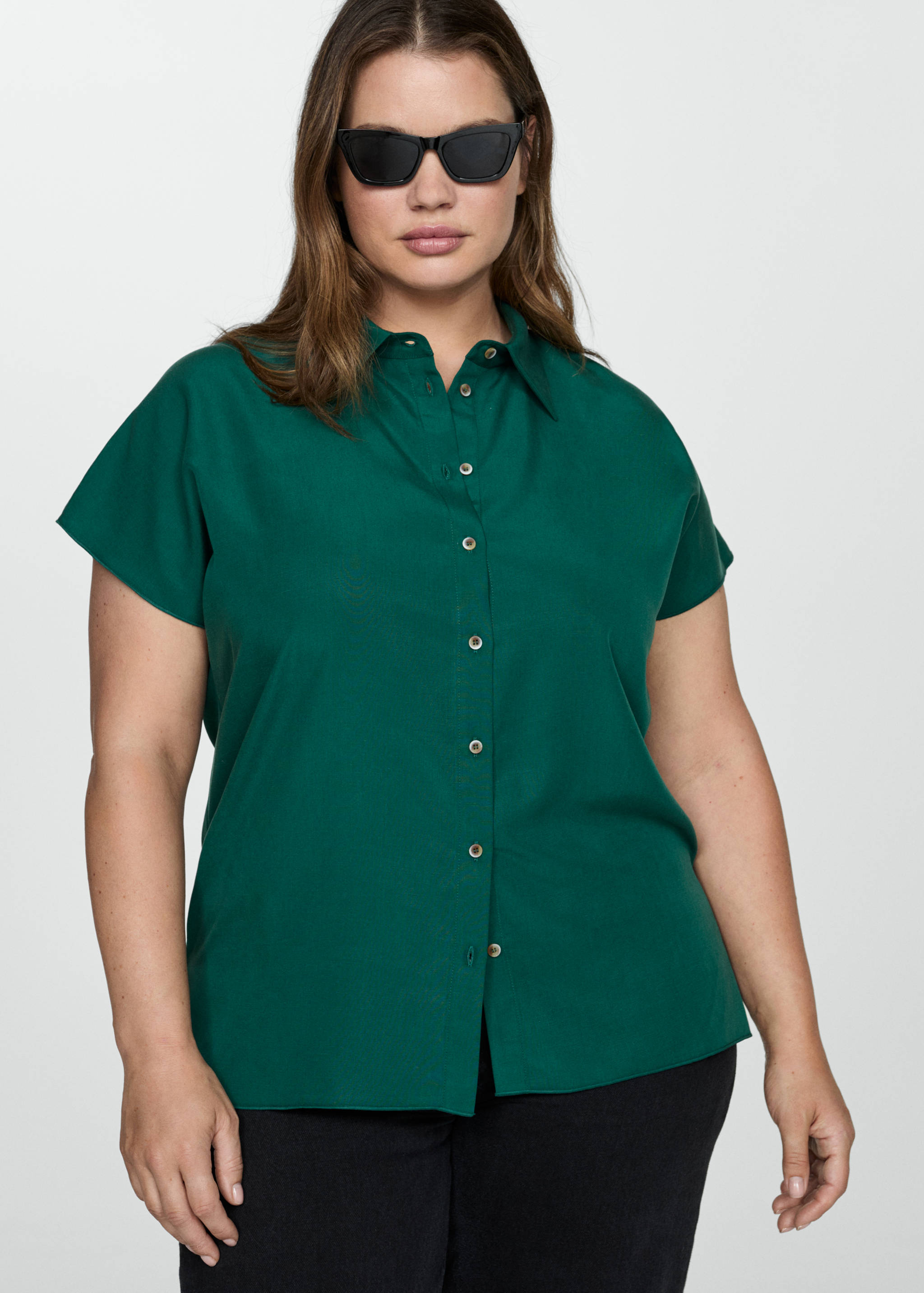 قميص لايوسل بأكمام قصيرة - تفاصيل المنتج 5