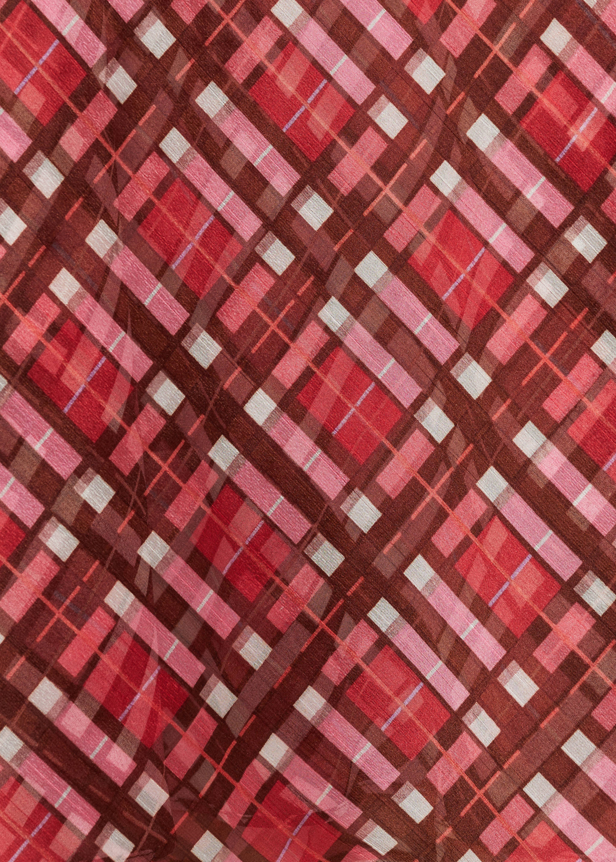 Check long dress - Details of the article 0