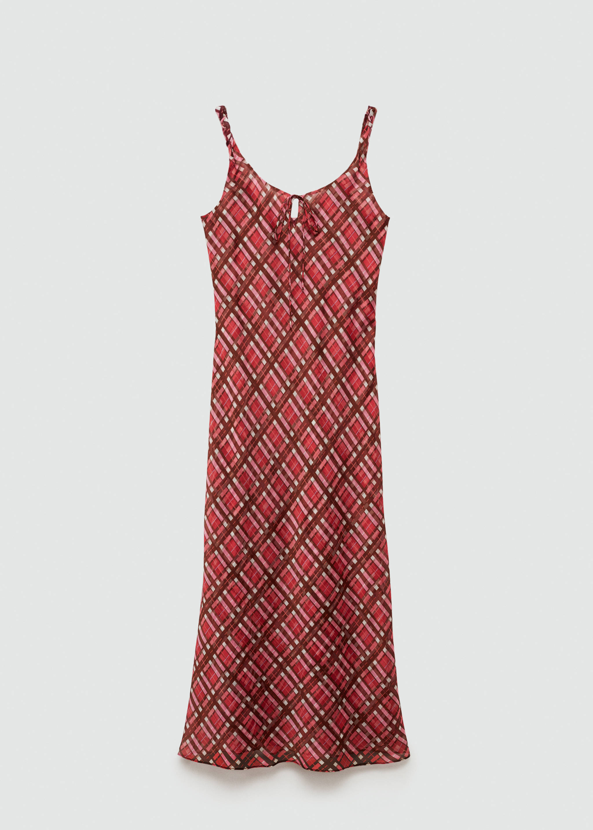 Check long dress - Article without model