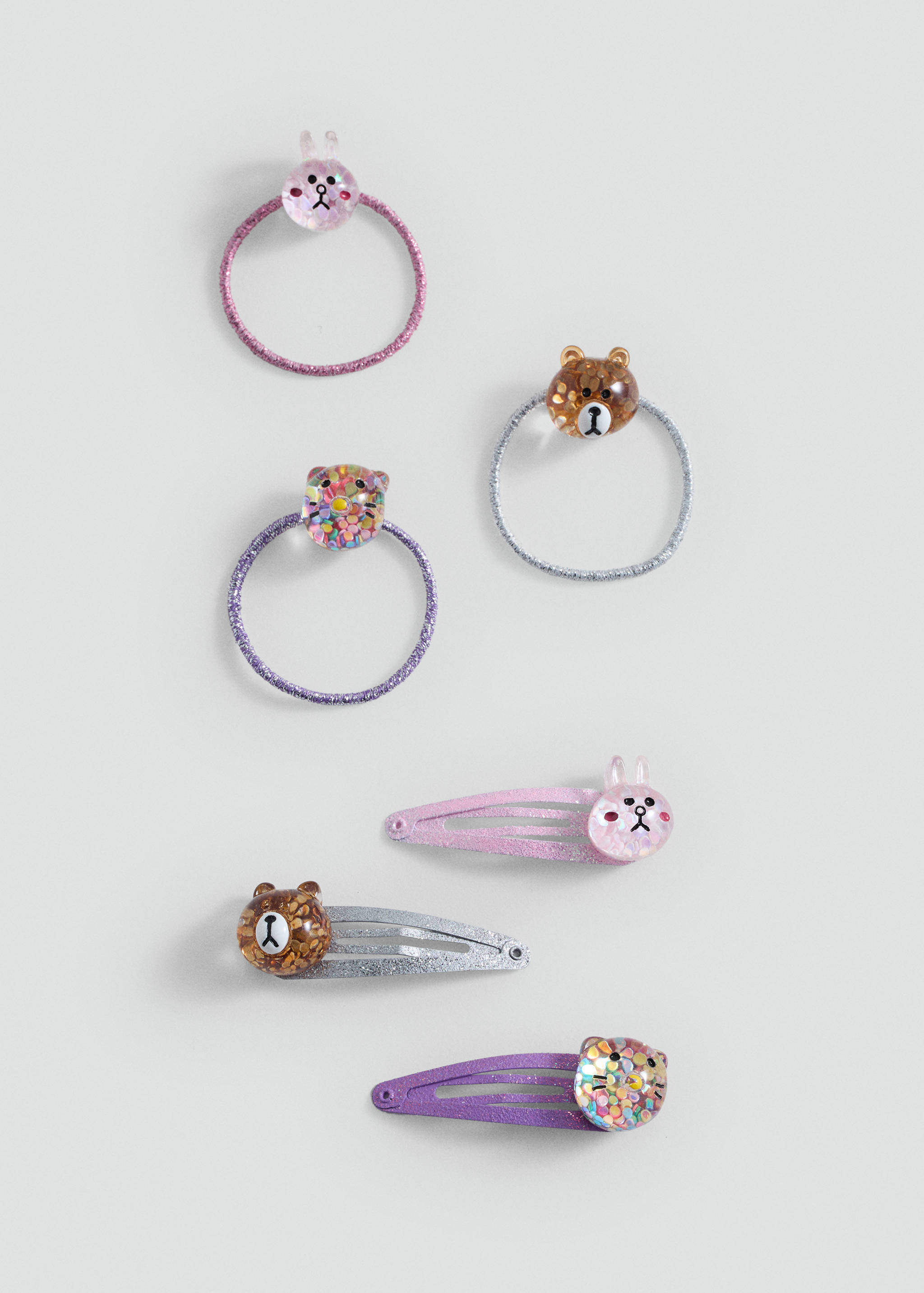 Pack of hairpins and hair bands - Article without model