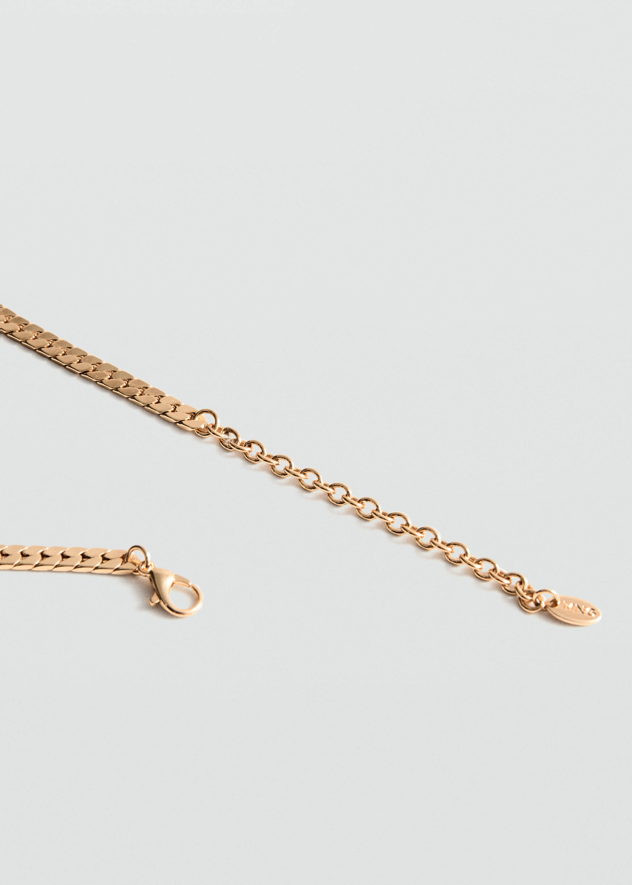 Collar cadena plana - Plano medio