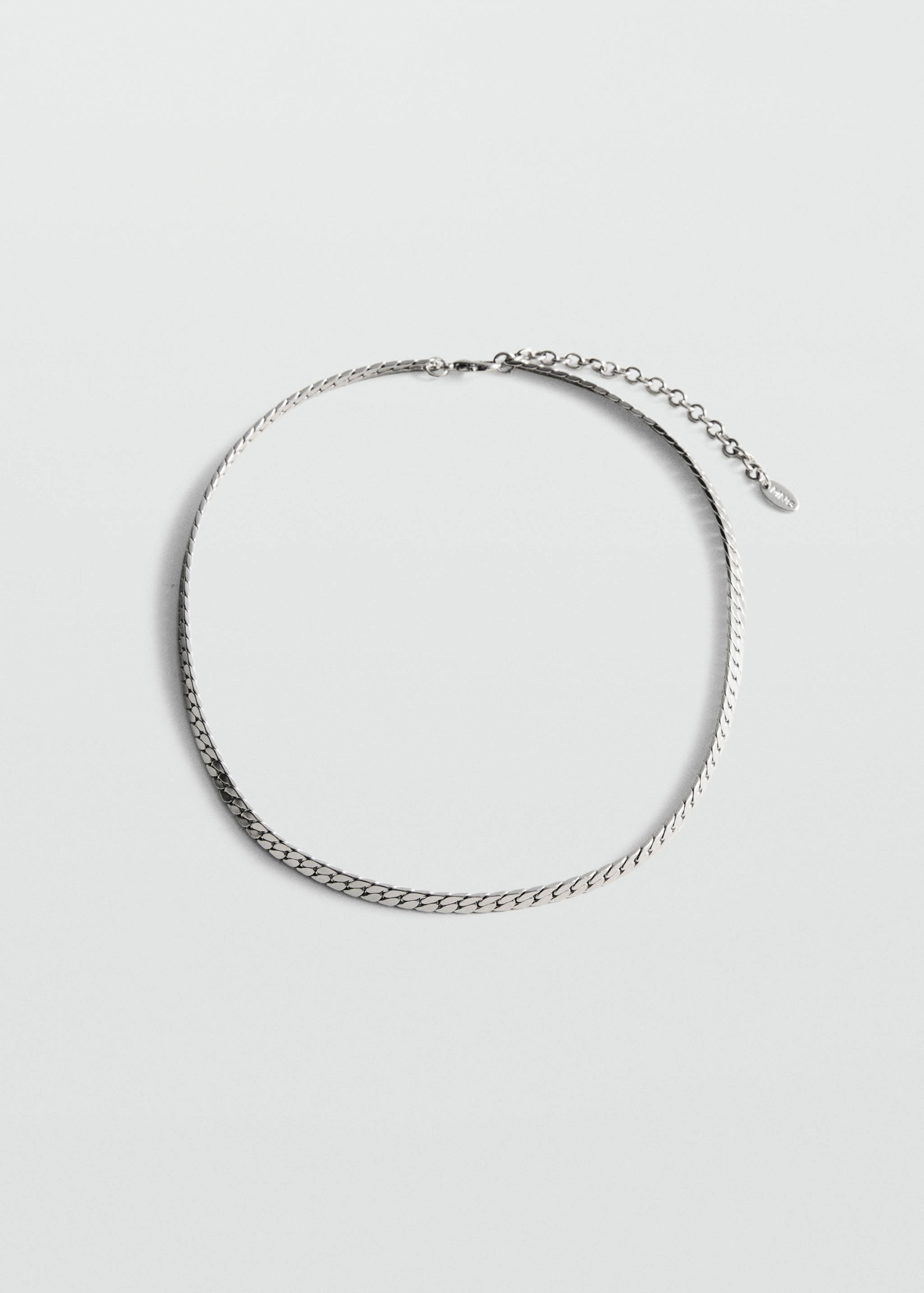 Flat chain necklace - Article without model