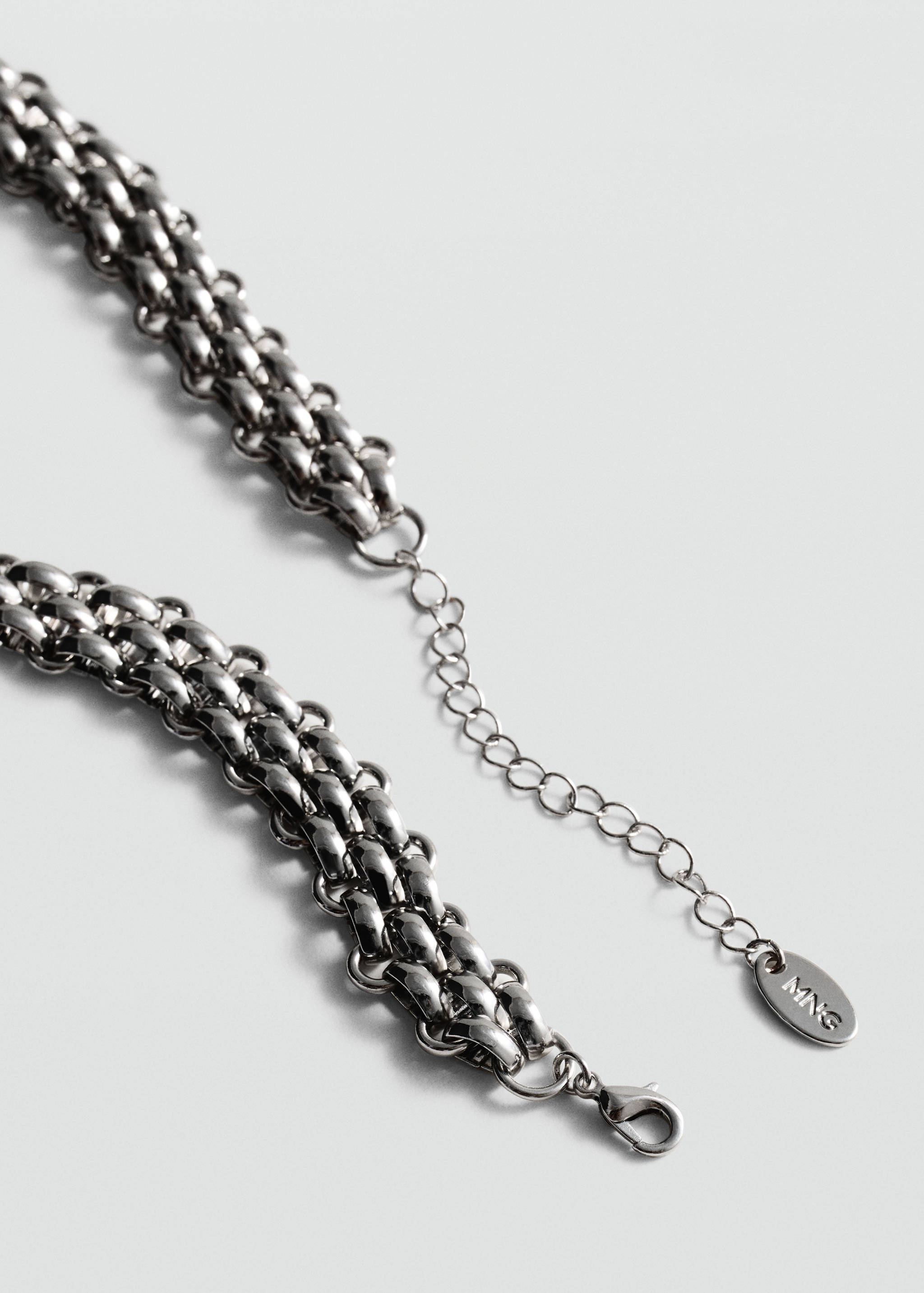 Link necklace - Medium plane