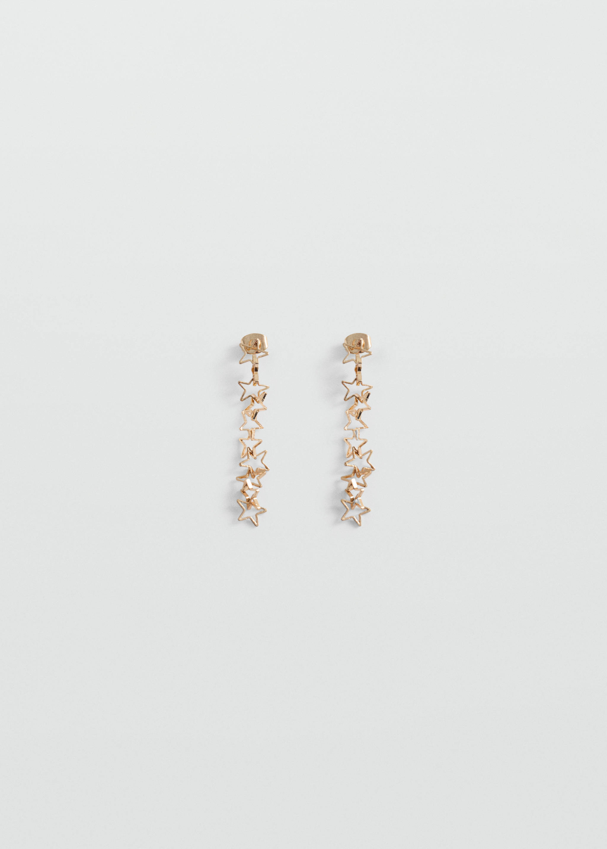 Long star earrings - Article without model