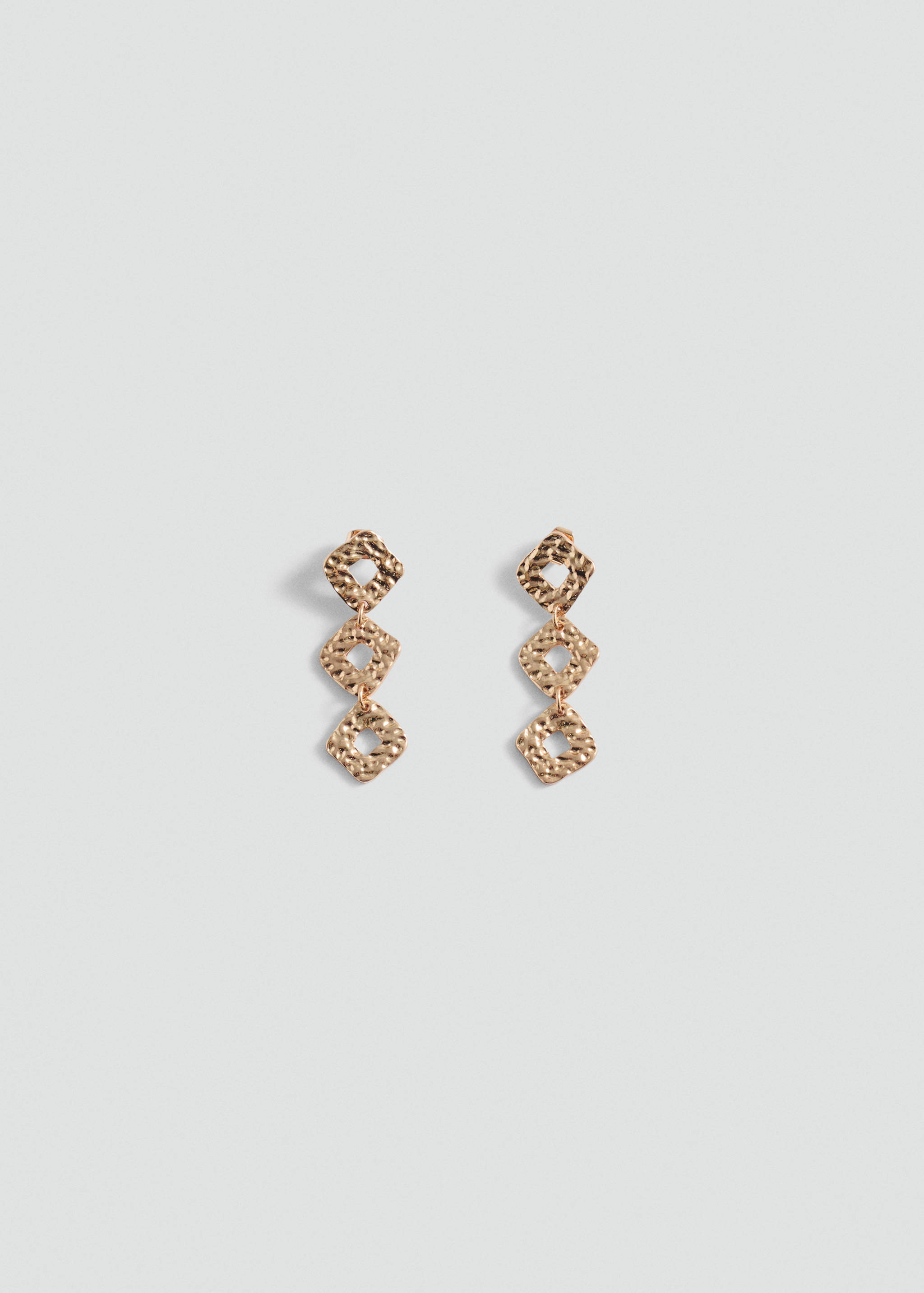 Rhombus earrings - Article without model