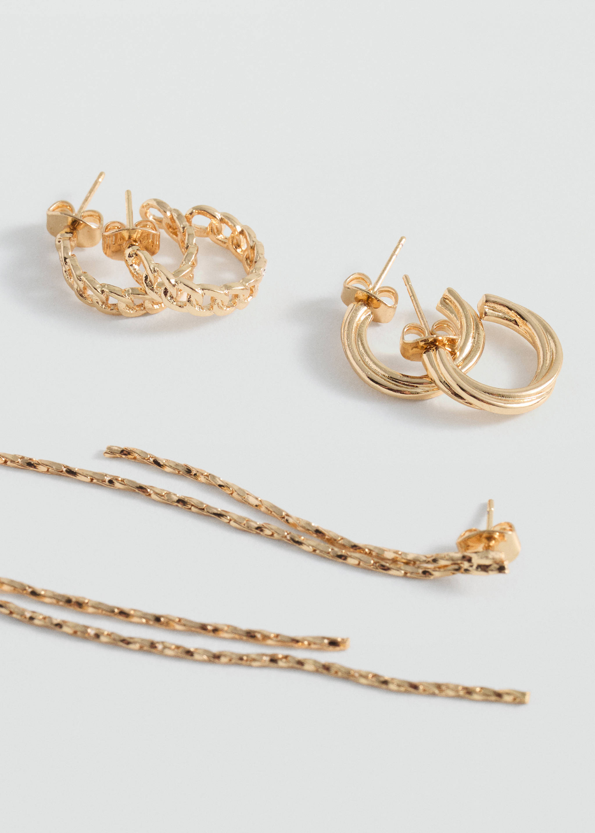 Pack of 3 earrings - Details of the article 1