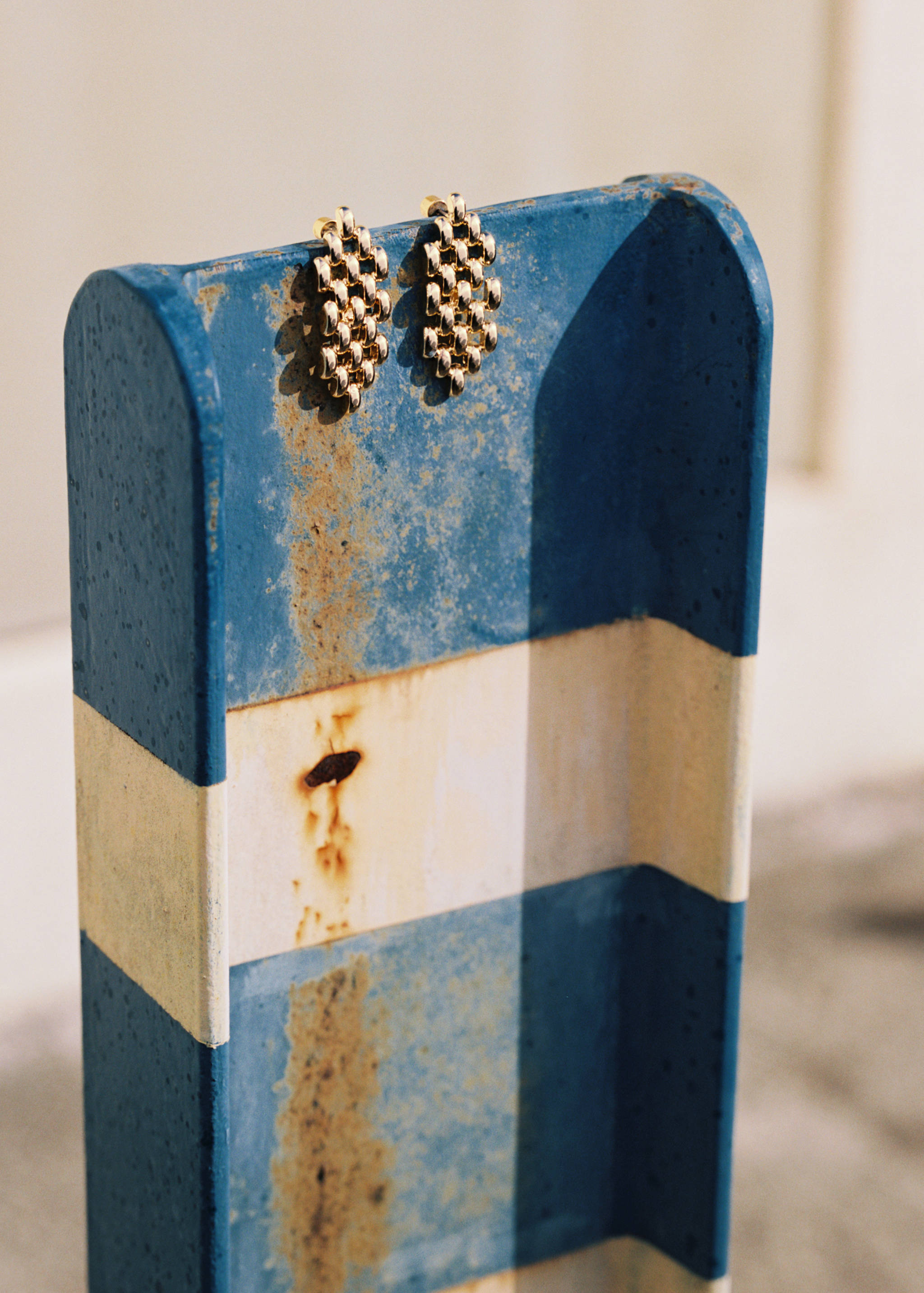 Link earrings - General plane