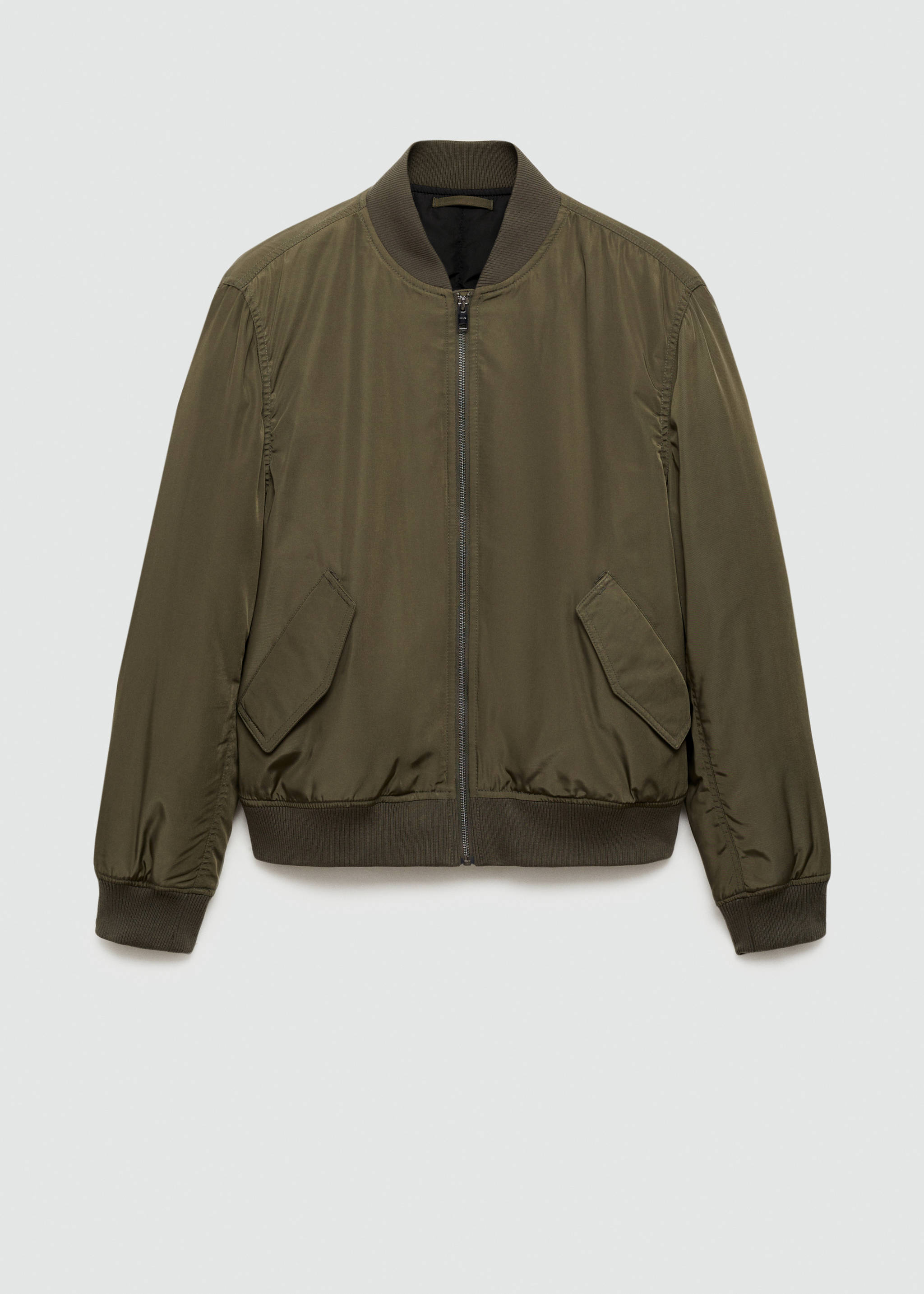 Quilted water-repellent bomber jacket - Article without model
