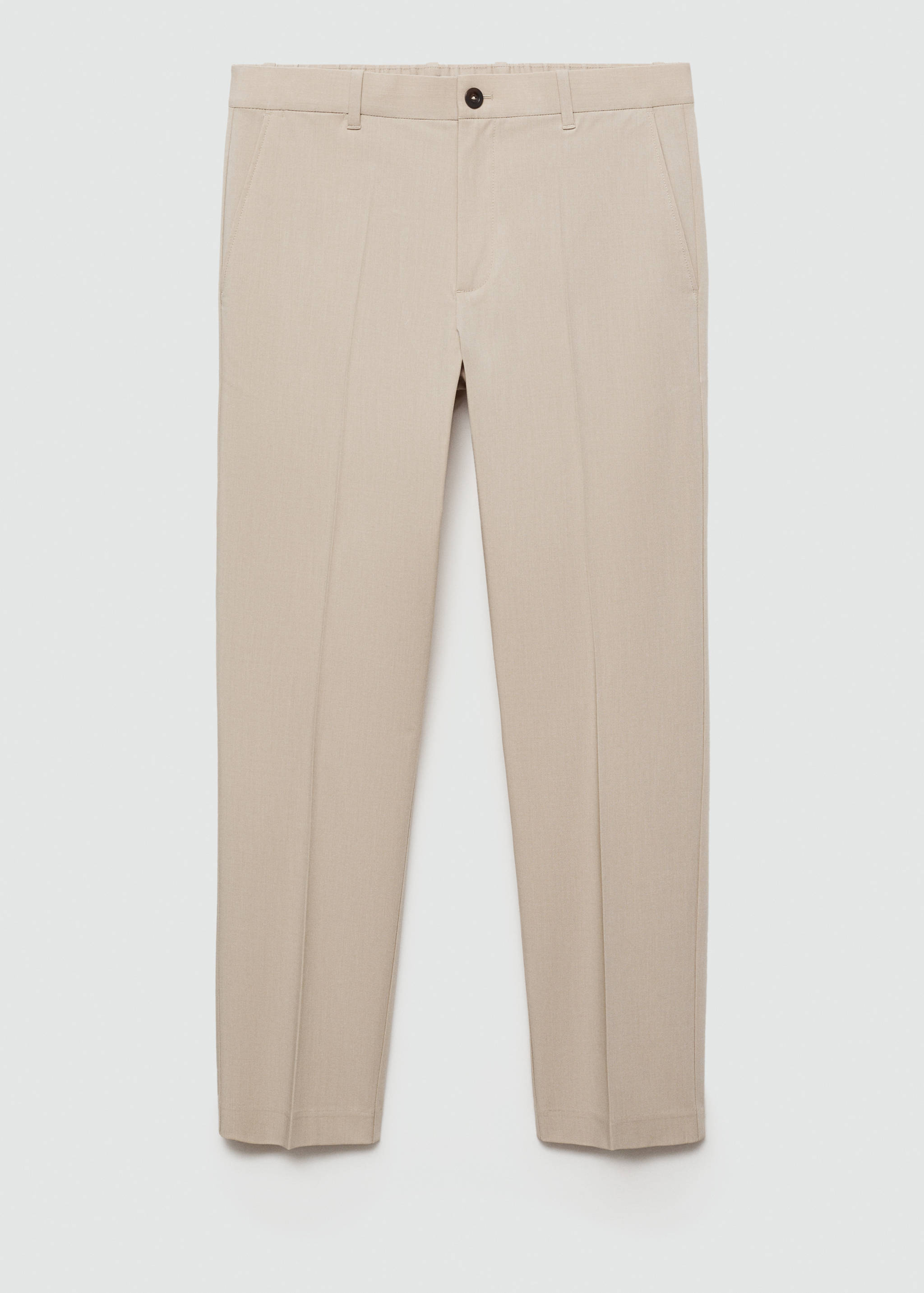 Stretch fabric slim-fit pants - Article without model
