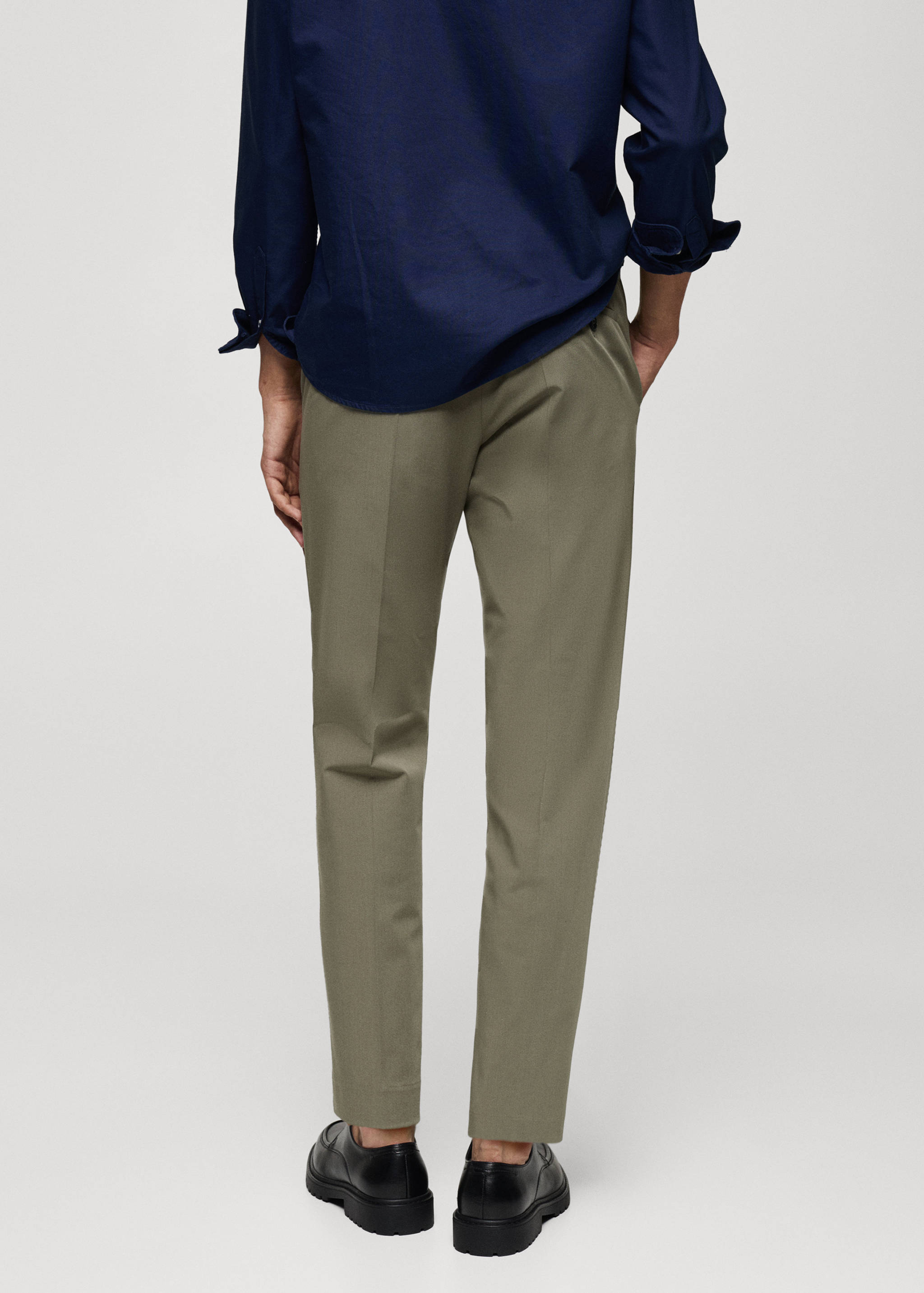 Pantalón slim fit comfort stretch - Reverso del artículo