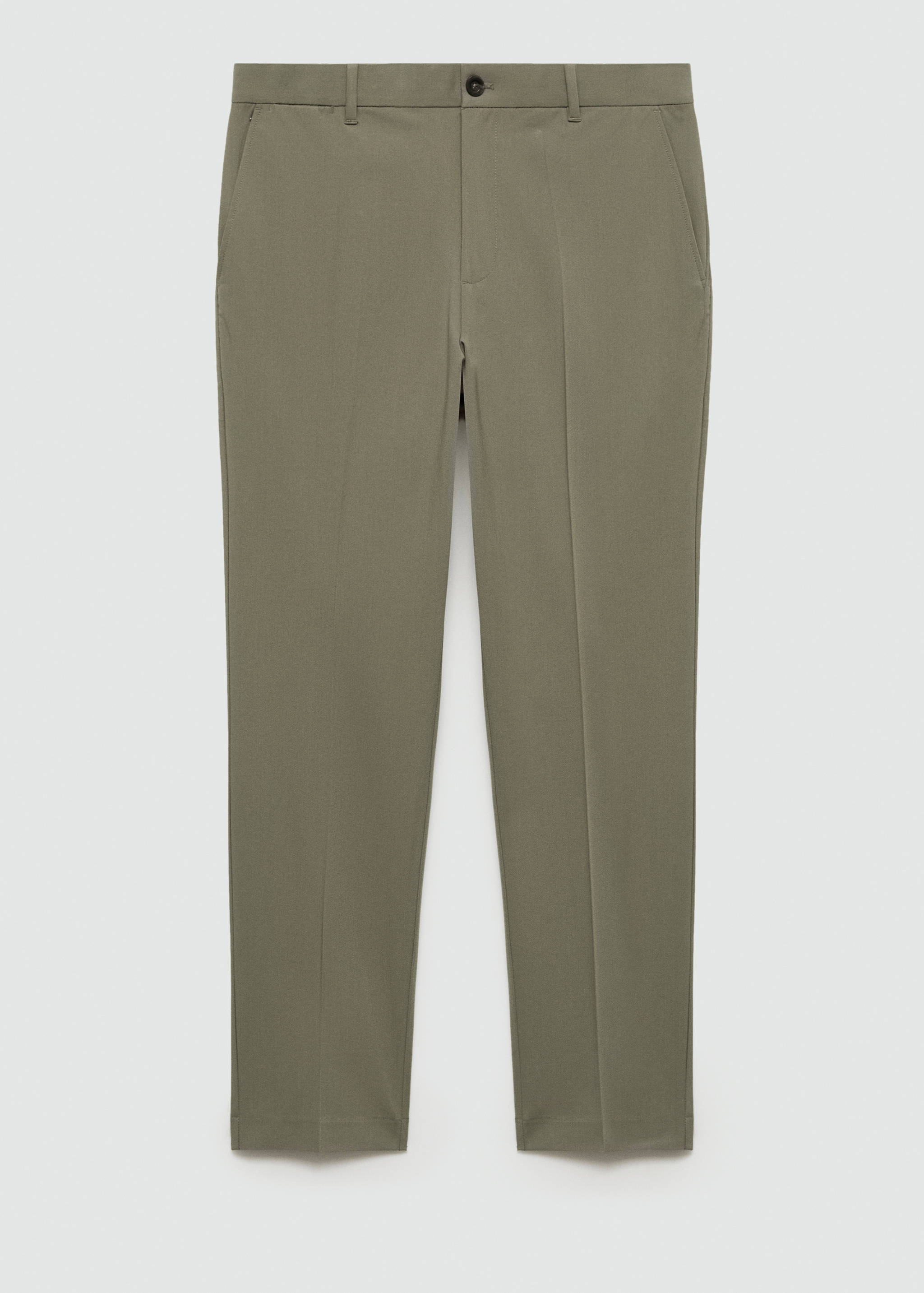 Stretch fabric slim-fit pants - Article without model