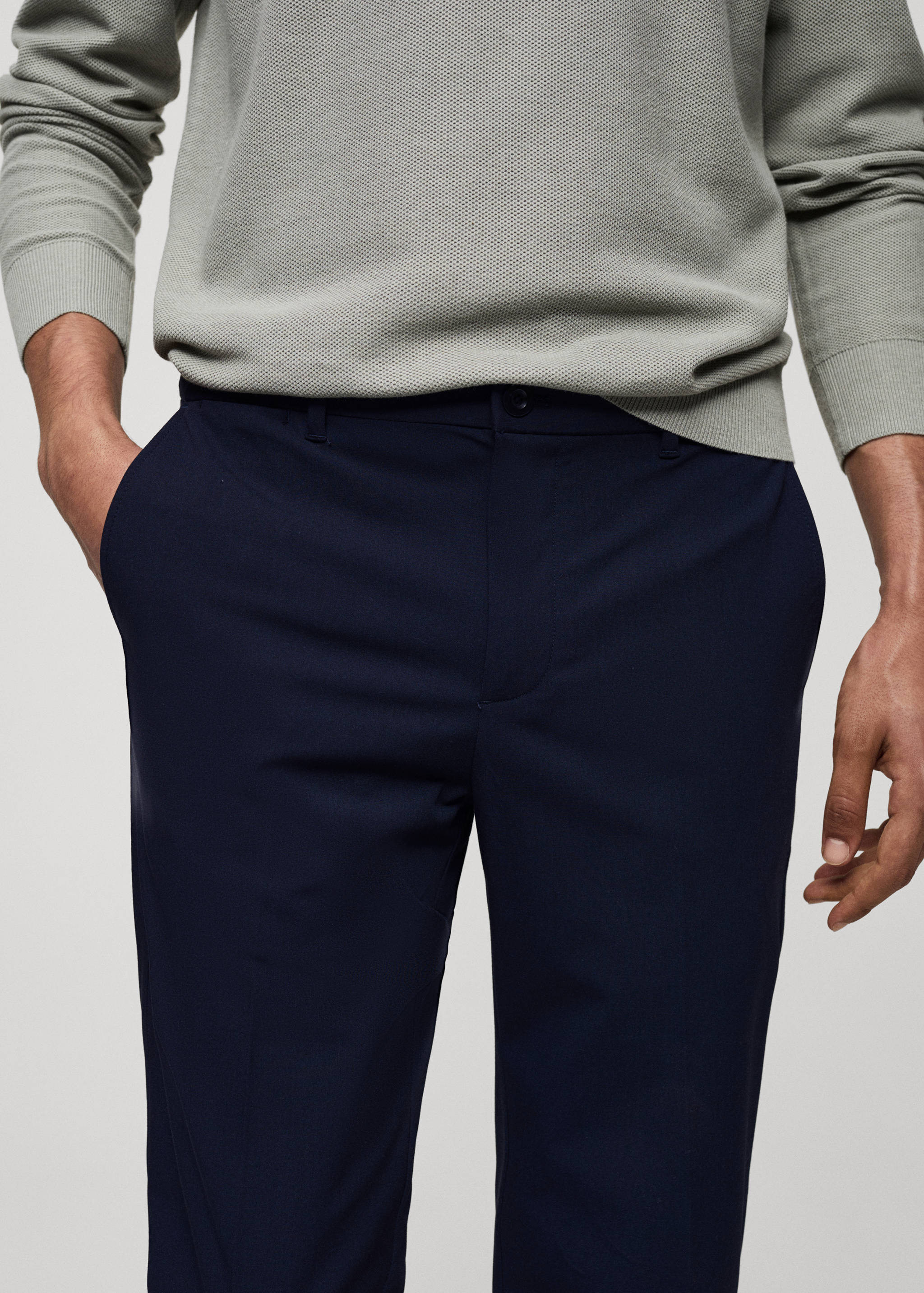 Pantalón slim fit comfort stretch - Detalle del artículo 1