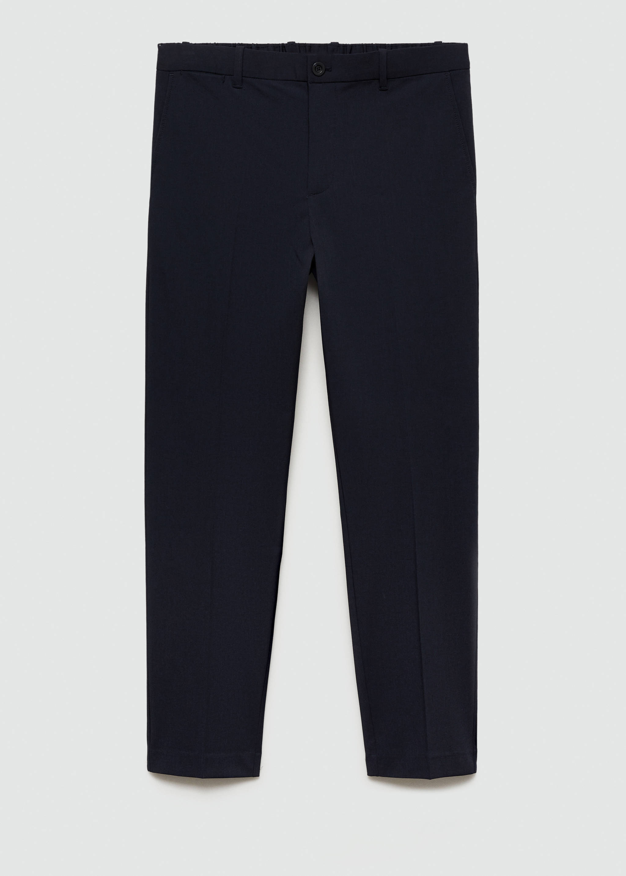 Stretch fabric slim-fit pants - Article without model