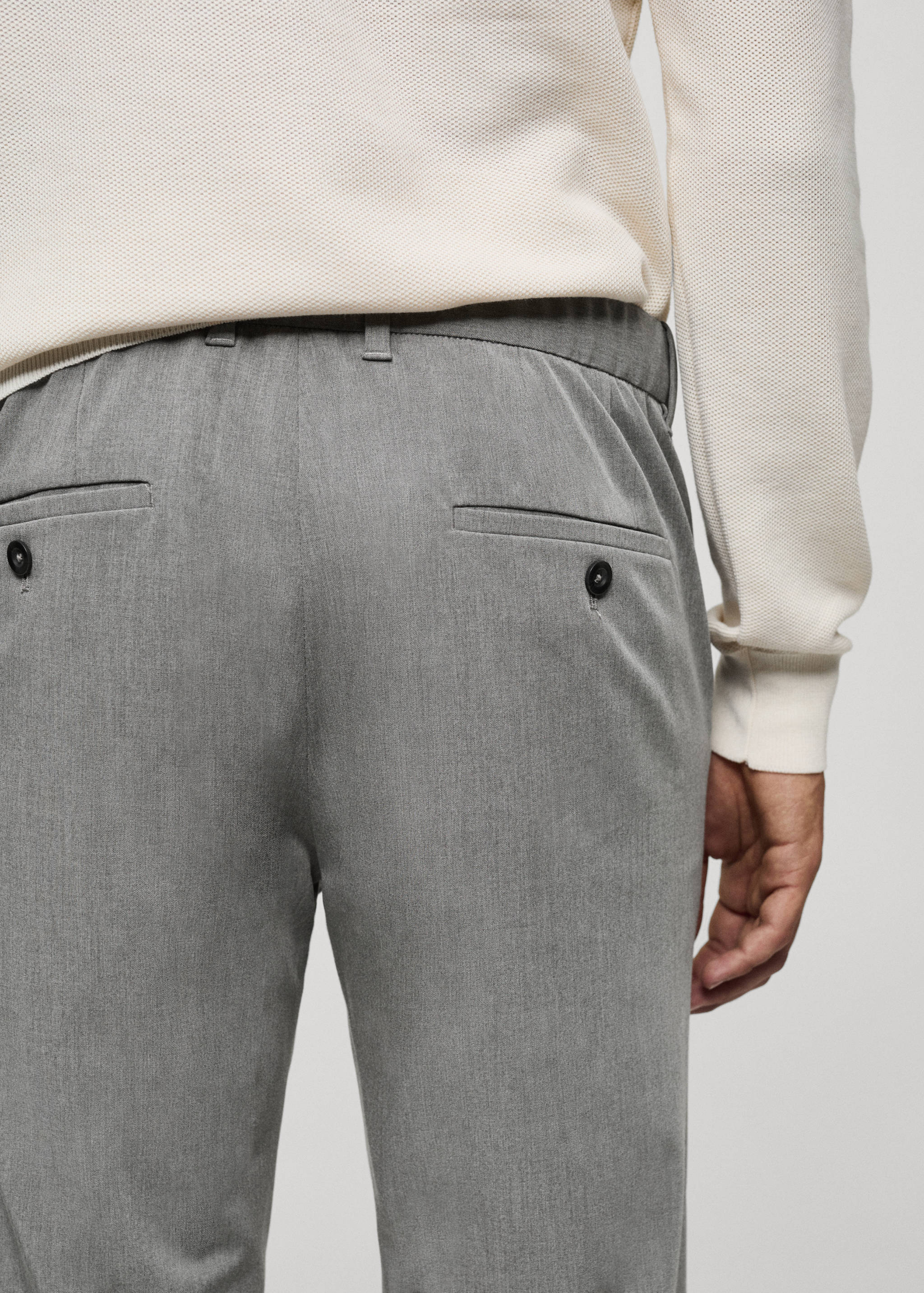Pantalón slim fit comfort stretch - Detalle del artículo 6