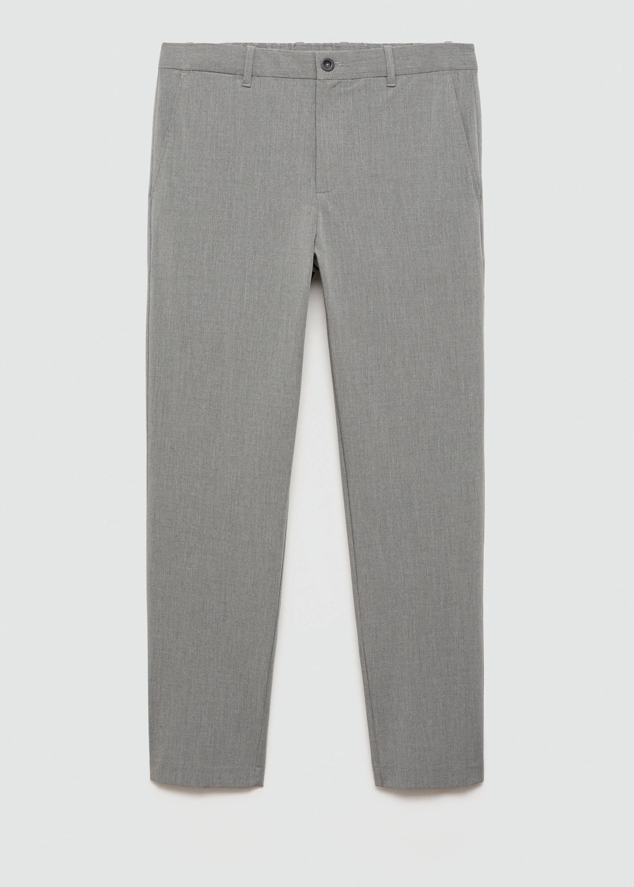 Stretch fabric slim-fit pants - Article without model
