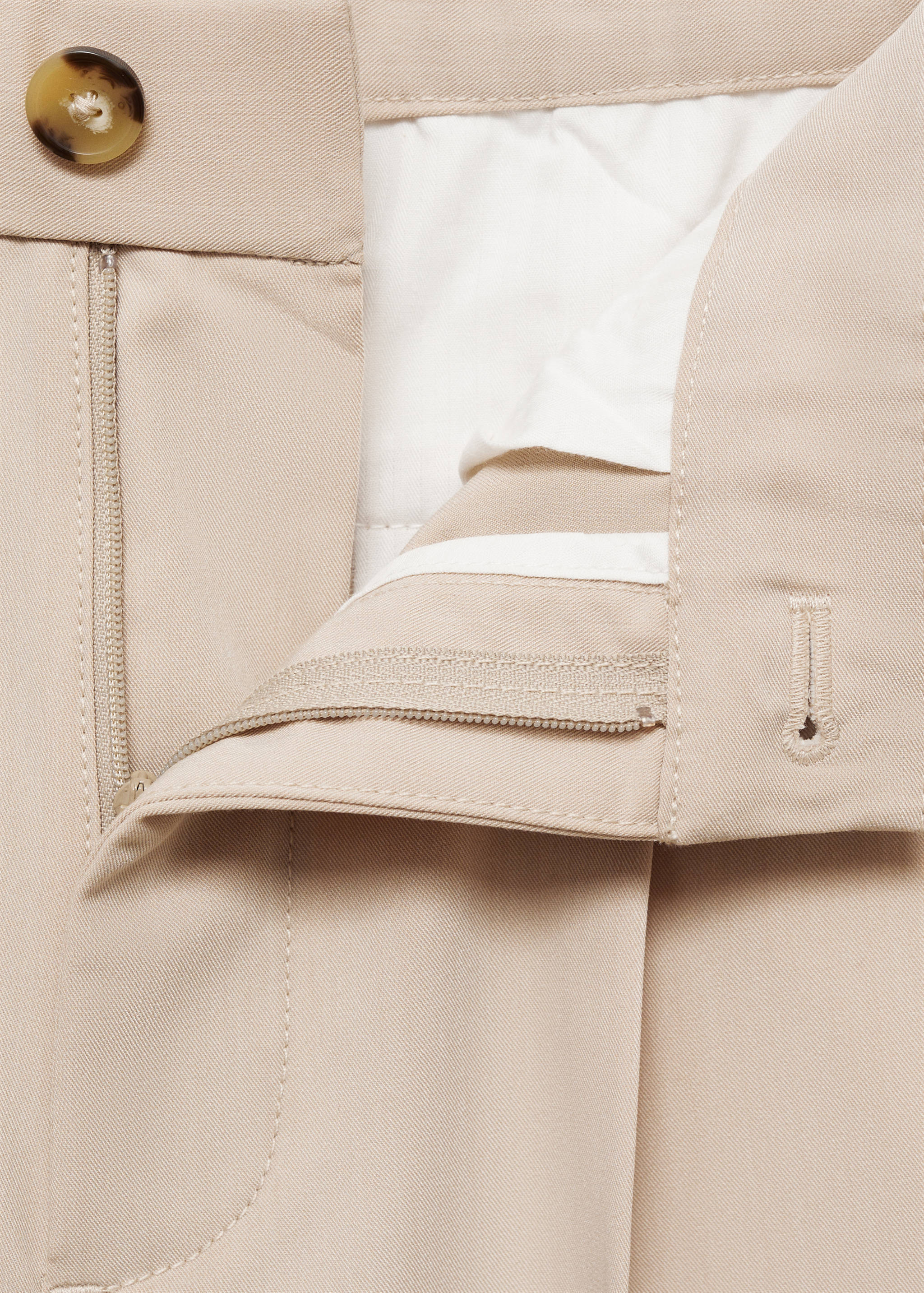 Pantalón regular fit fluido pinzas - Detalle del artículo 8