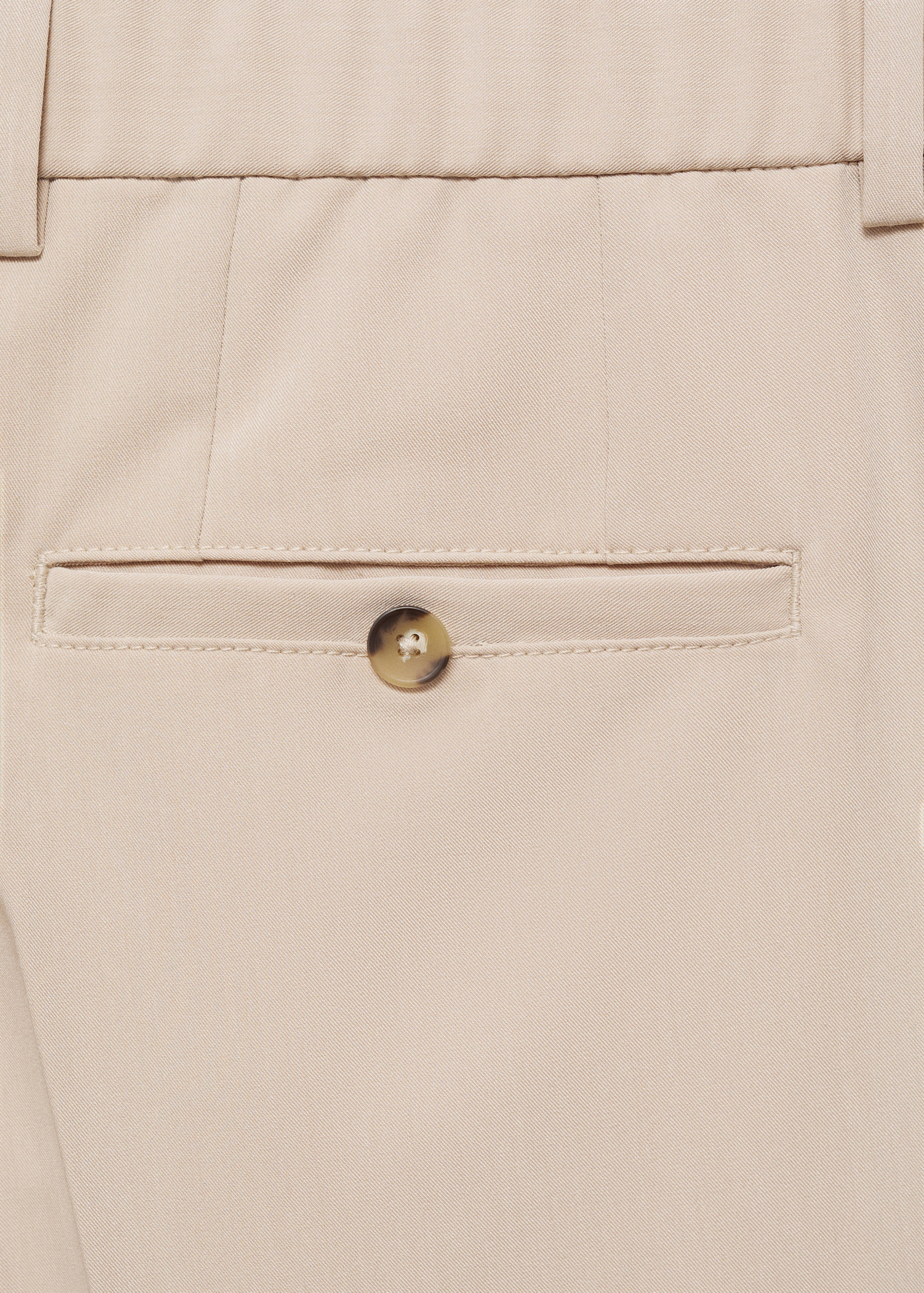 Pantalón regular fit fluido pinzas - Detalle del artículo 0