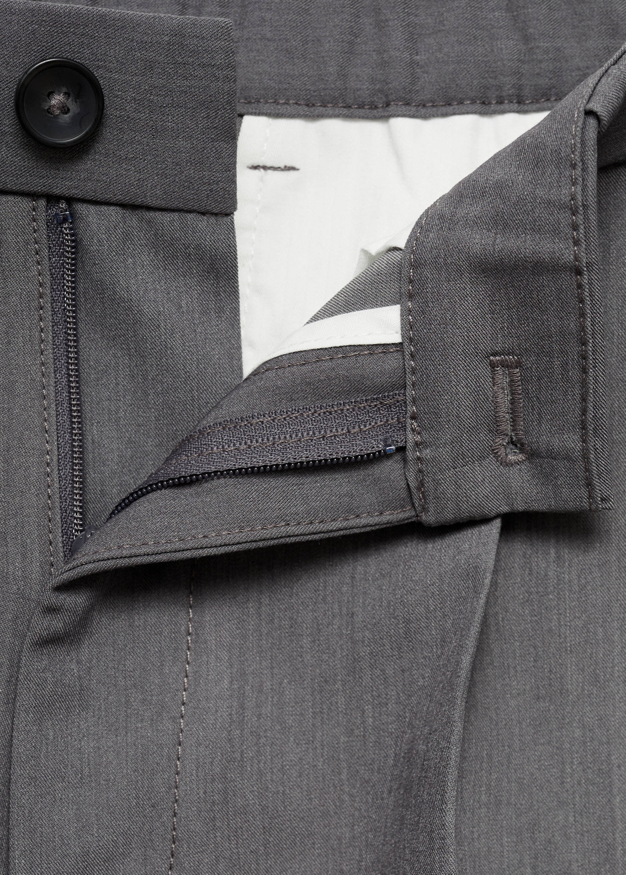 Pantalón regular fit fluido pinzas - Detalle del artículo 8