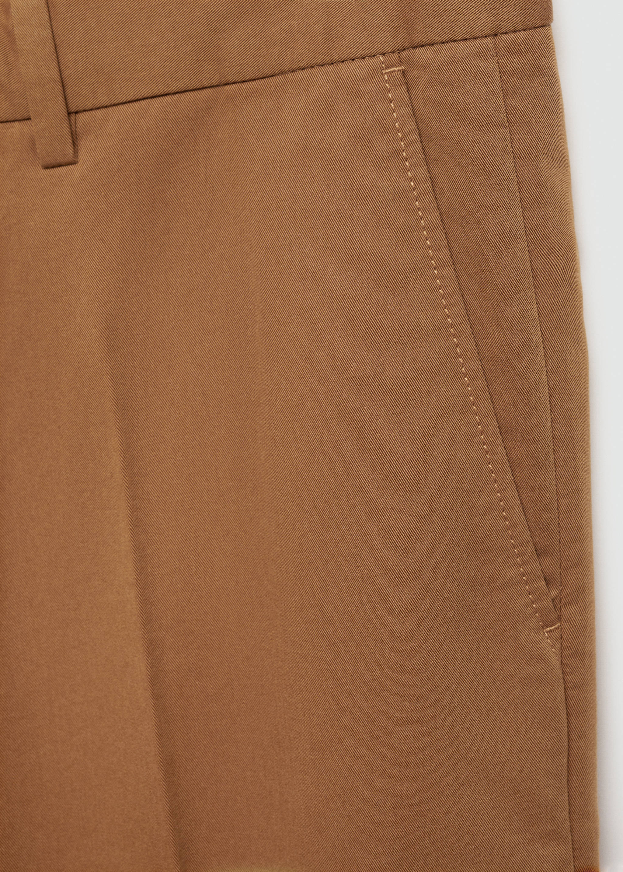 Pantalón regular fit algodón tencel - Detalle del artículo 0