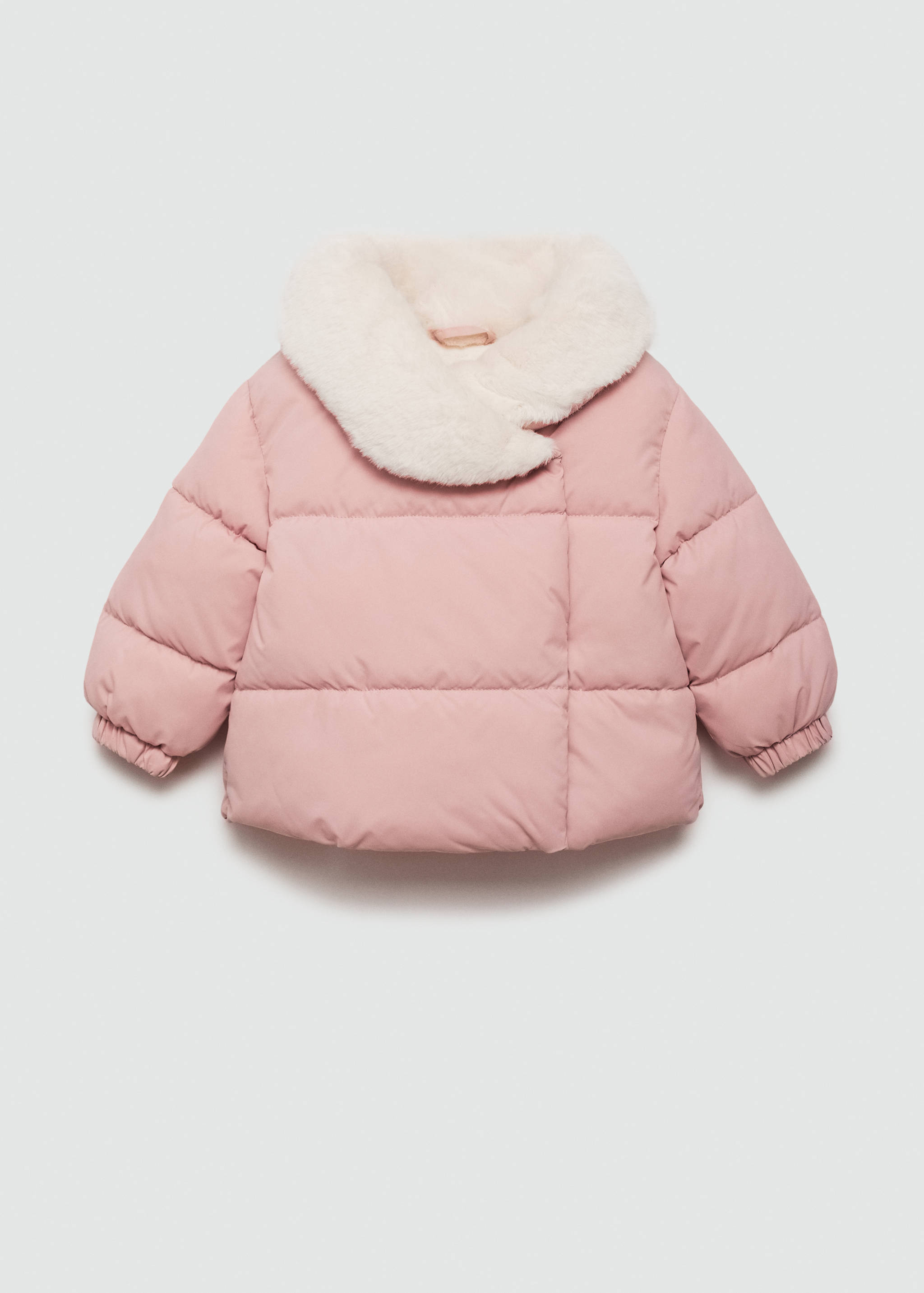 Fur collar puffer coat - Article without model
