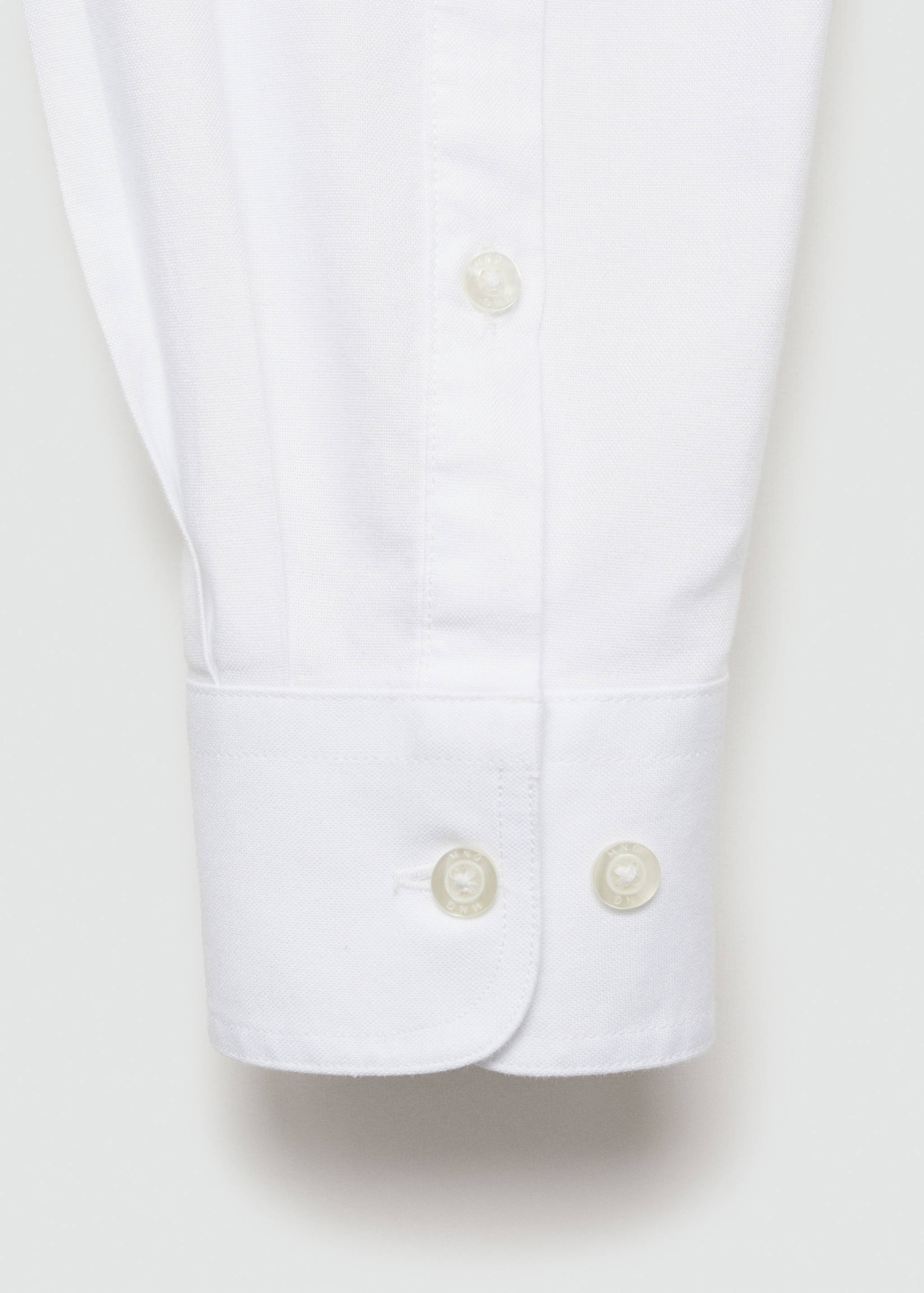Regular fit Oxford cotton shirt - Details of the article 0