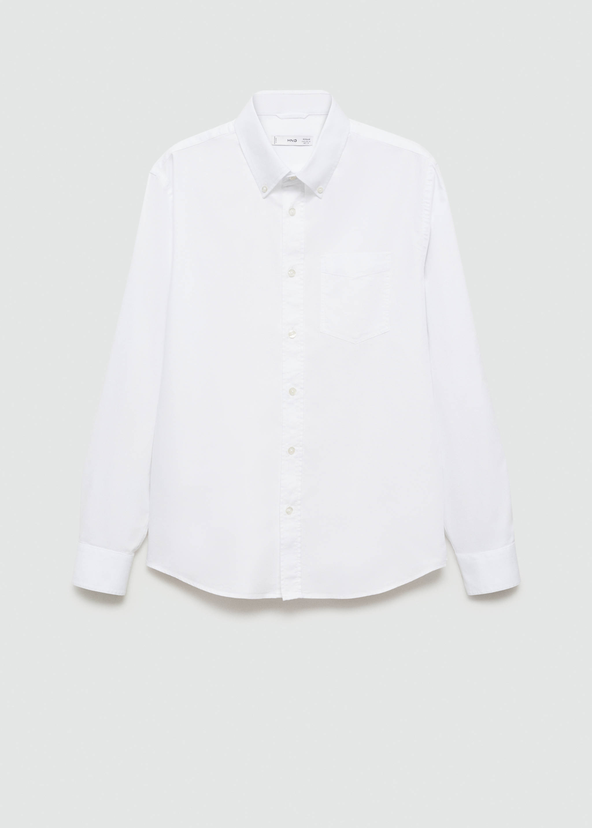 Camisa regular fit Oxford algodón - Artículo sin modelo
