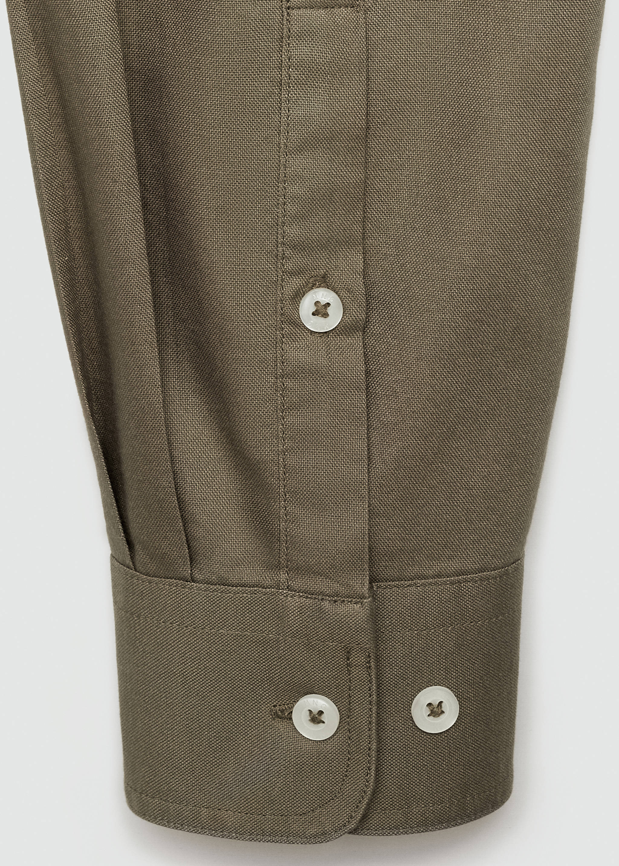 Regular fit Oxford cotton shirt - Details of the article 0