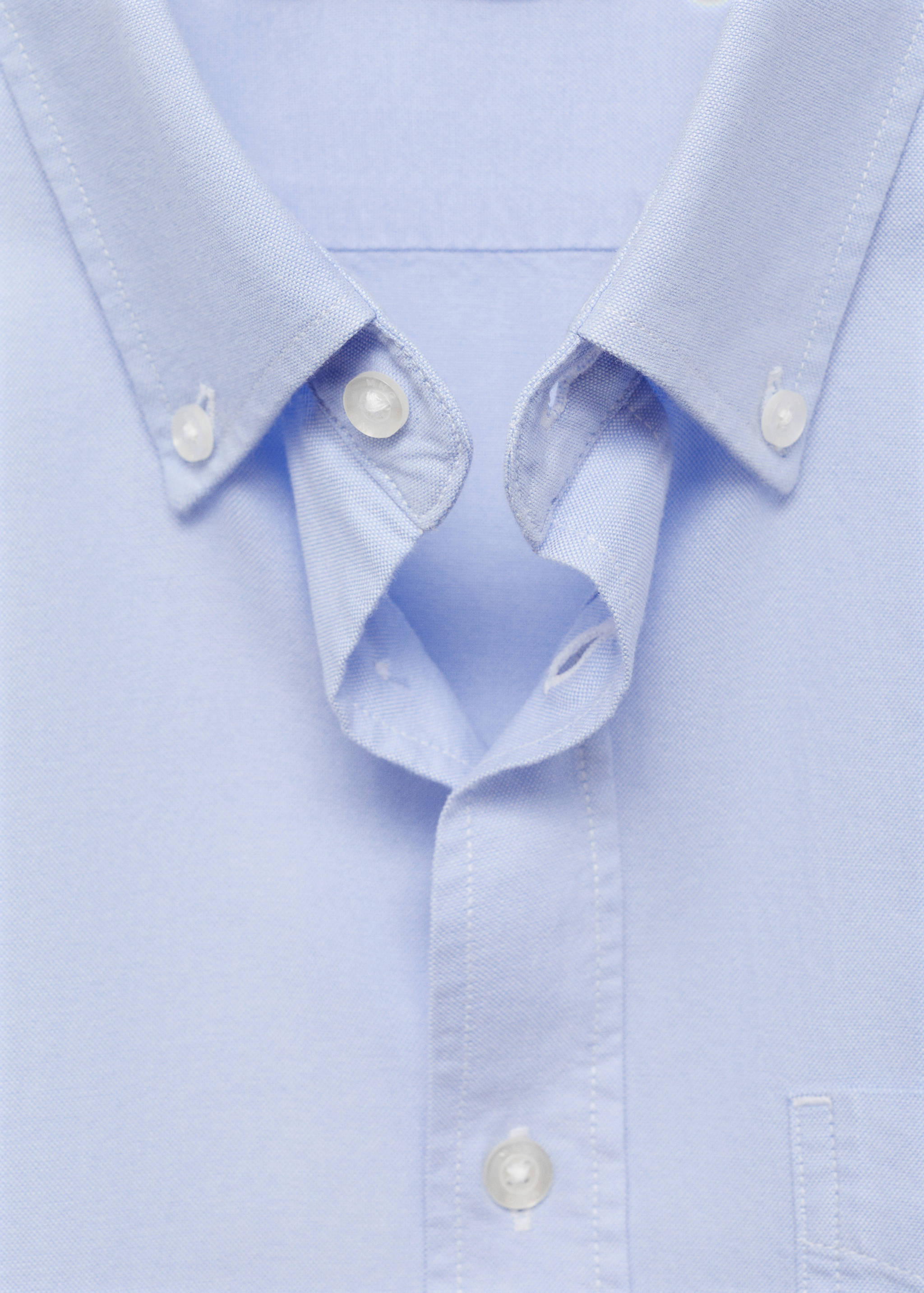 Regular fit Oxford cotton shirt - Details of the article 8