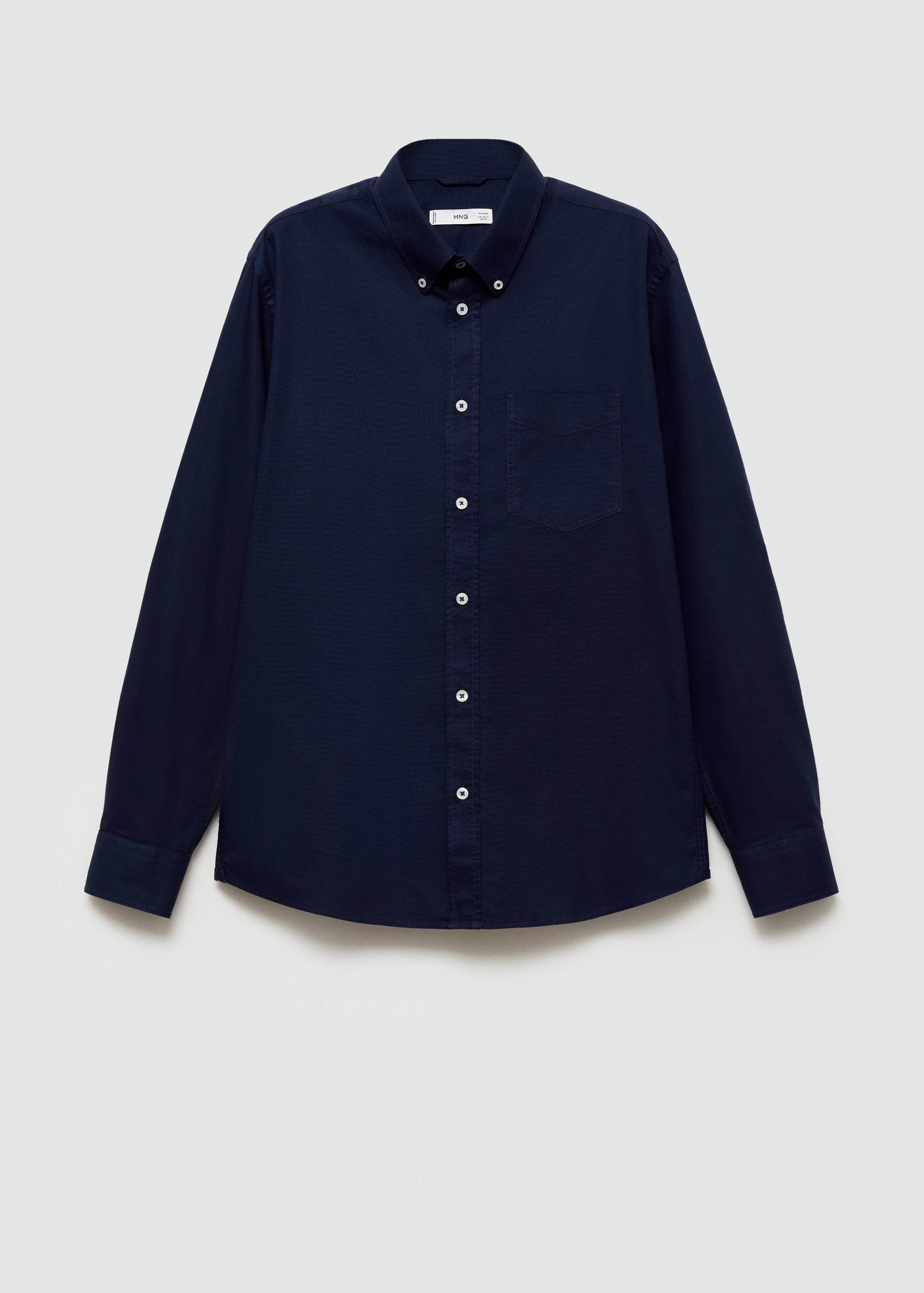 Camisa regular fit Oxford algodón - Artículo sin modelo