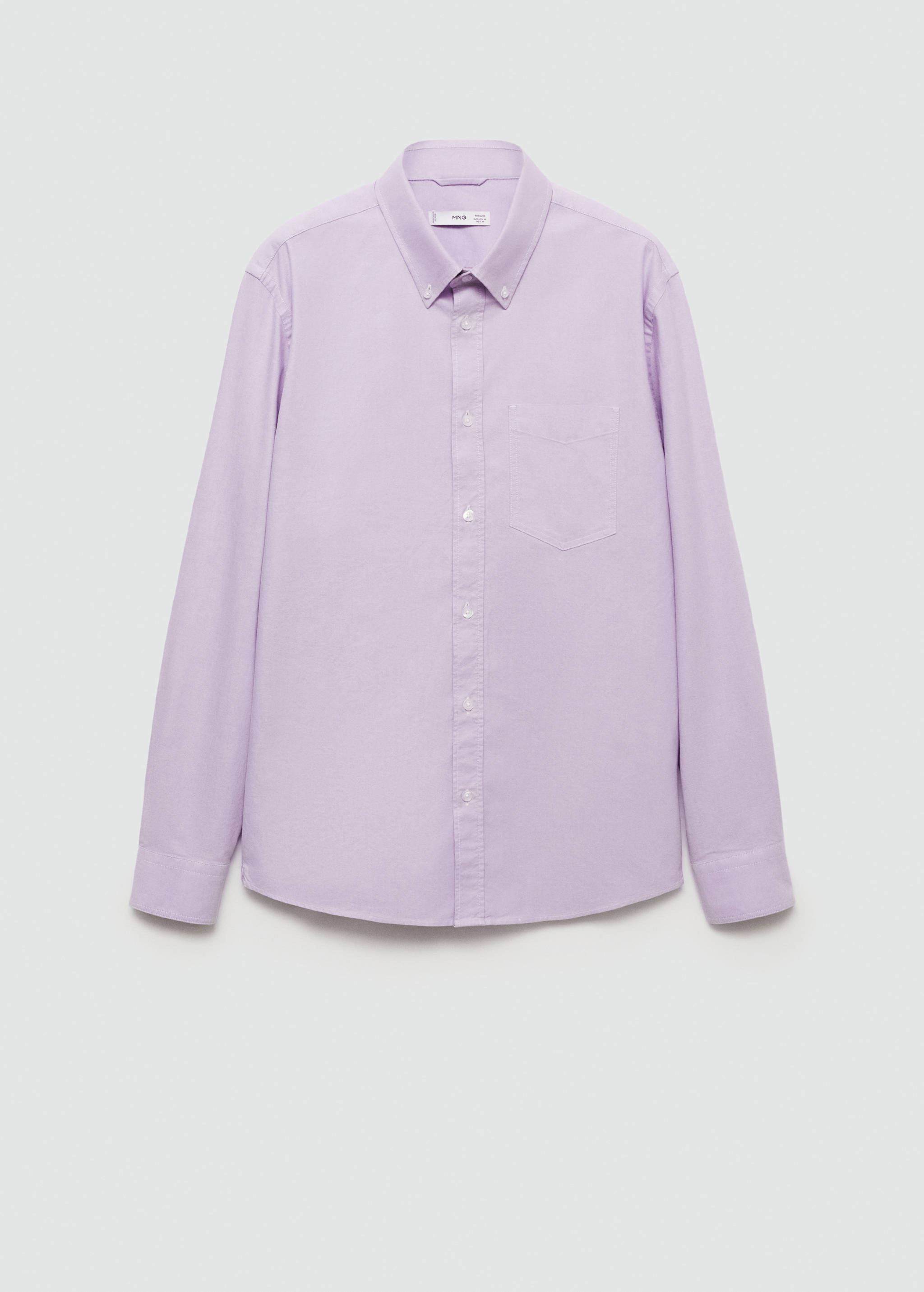 Camisa regular fit Oxford algodón - Artículo sin modelo