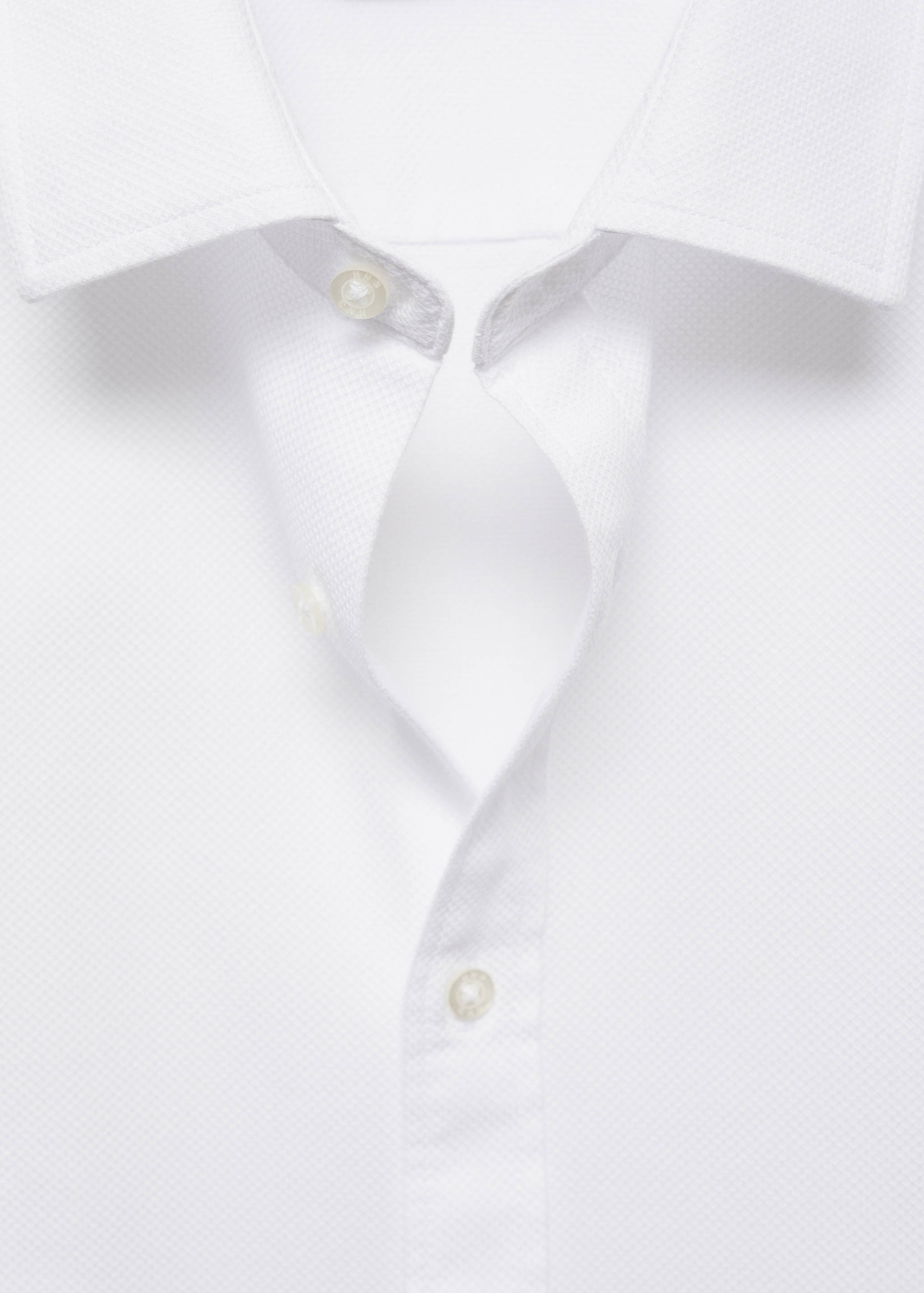 100%棉质常规版型结构衬衫 - null