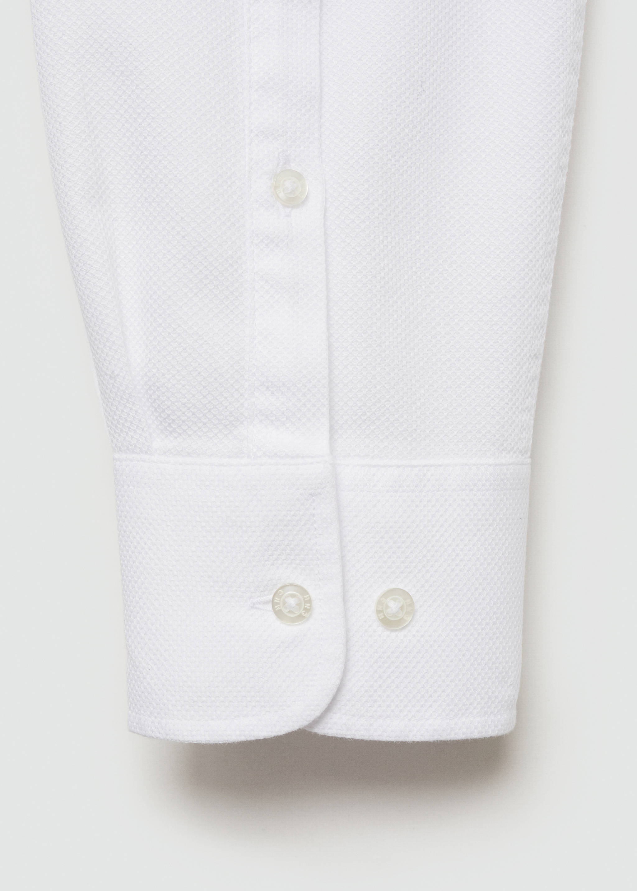 100%棉质常规版型结构衬衫 - null