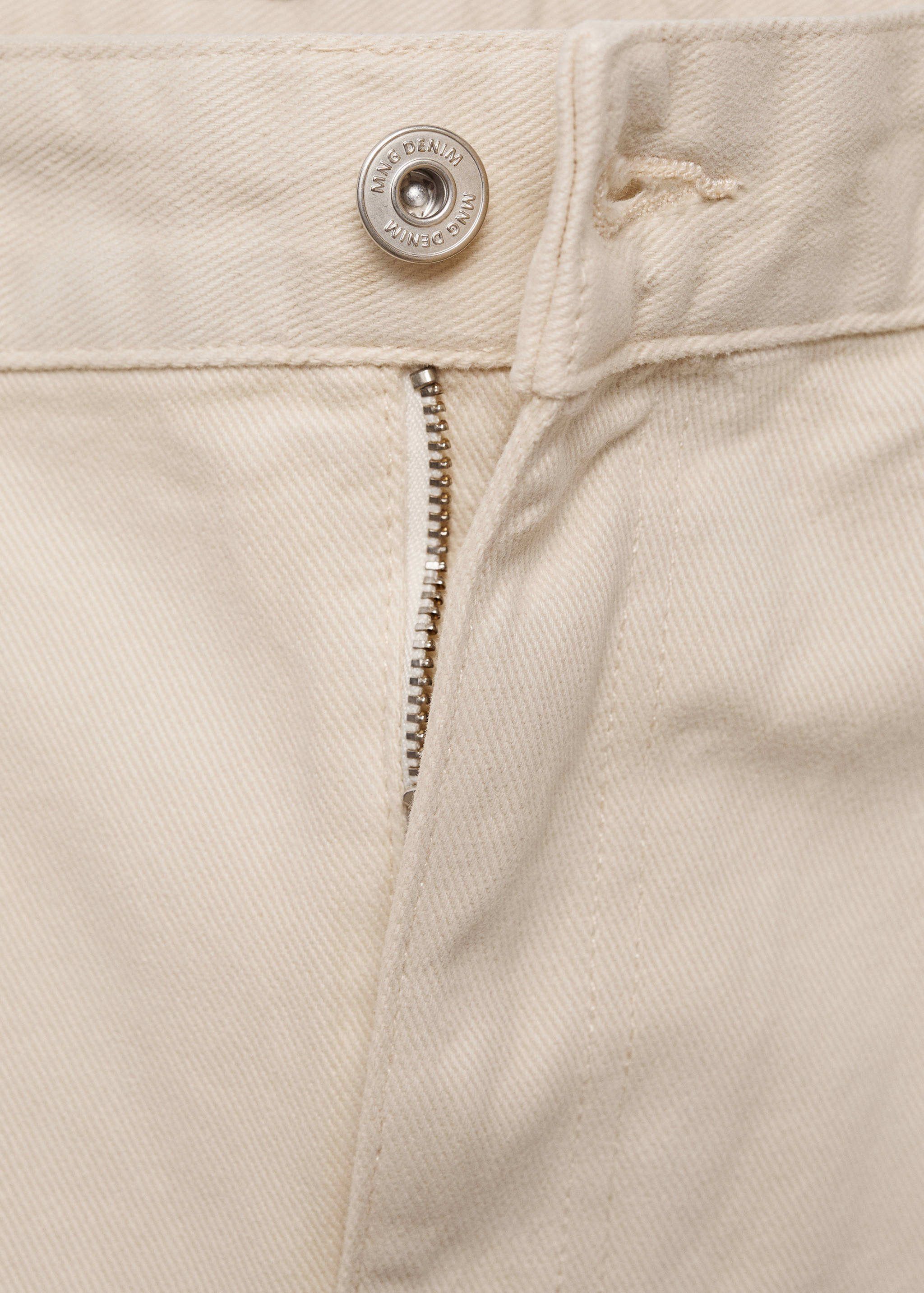 Pleated tapered fit jeans - Details of the article 8