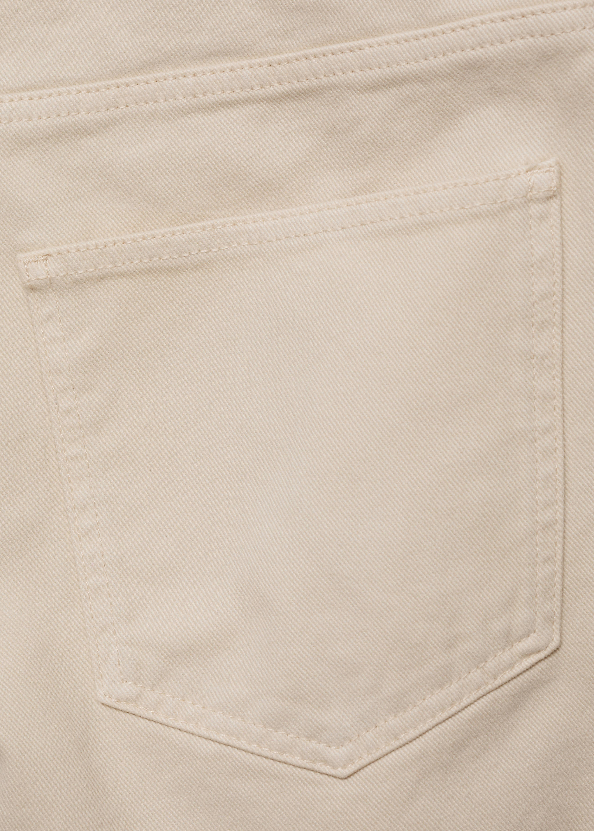 Pleated tapered fit jeans - Details of the article 0