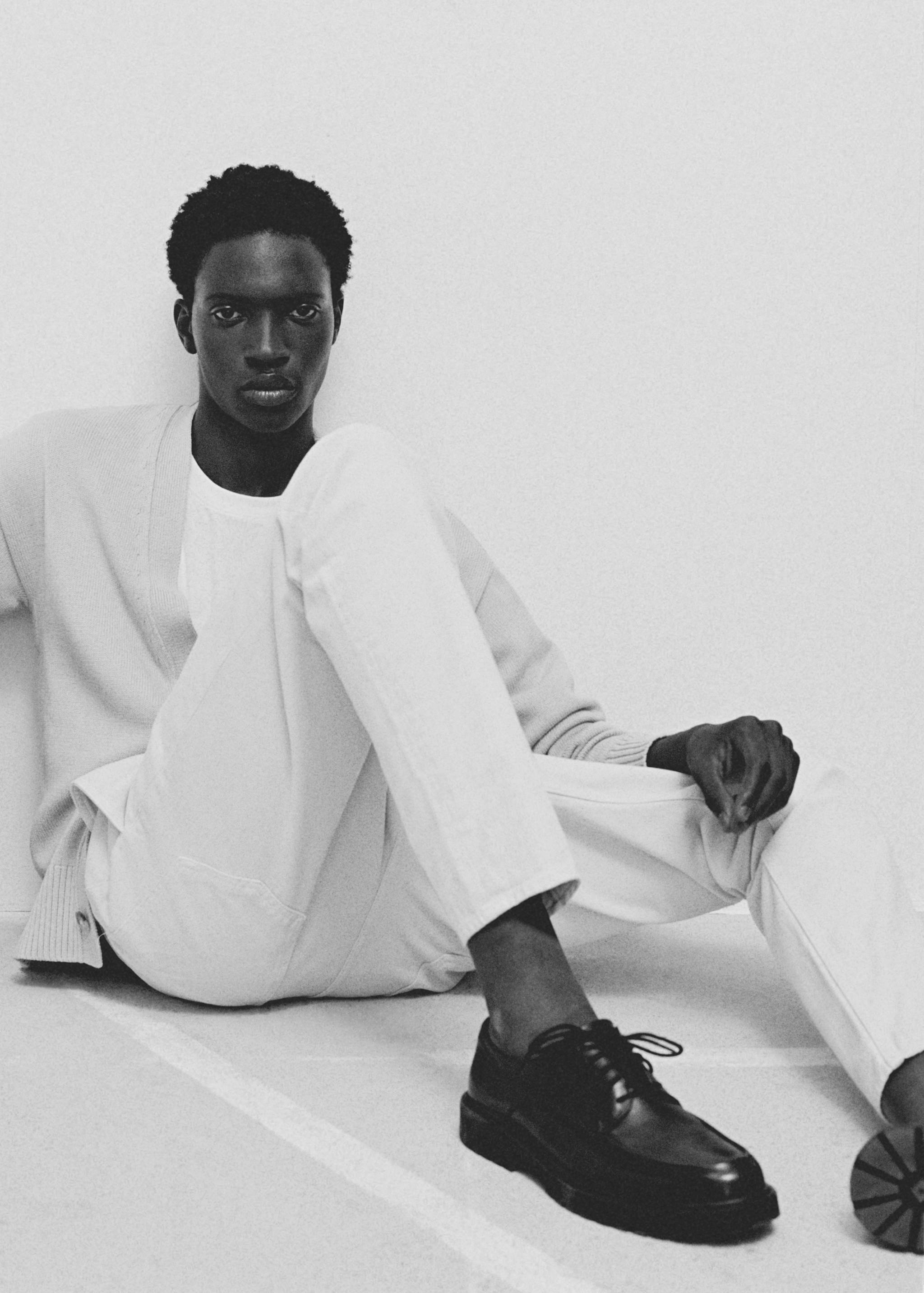 Jean à pinces tapered-fit - Détail de l'article 5