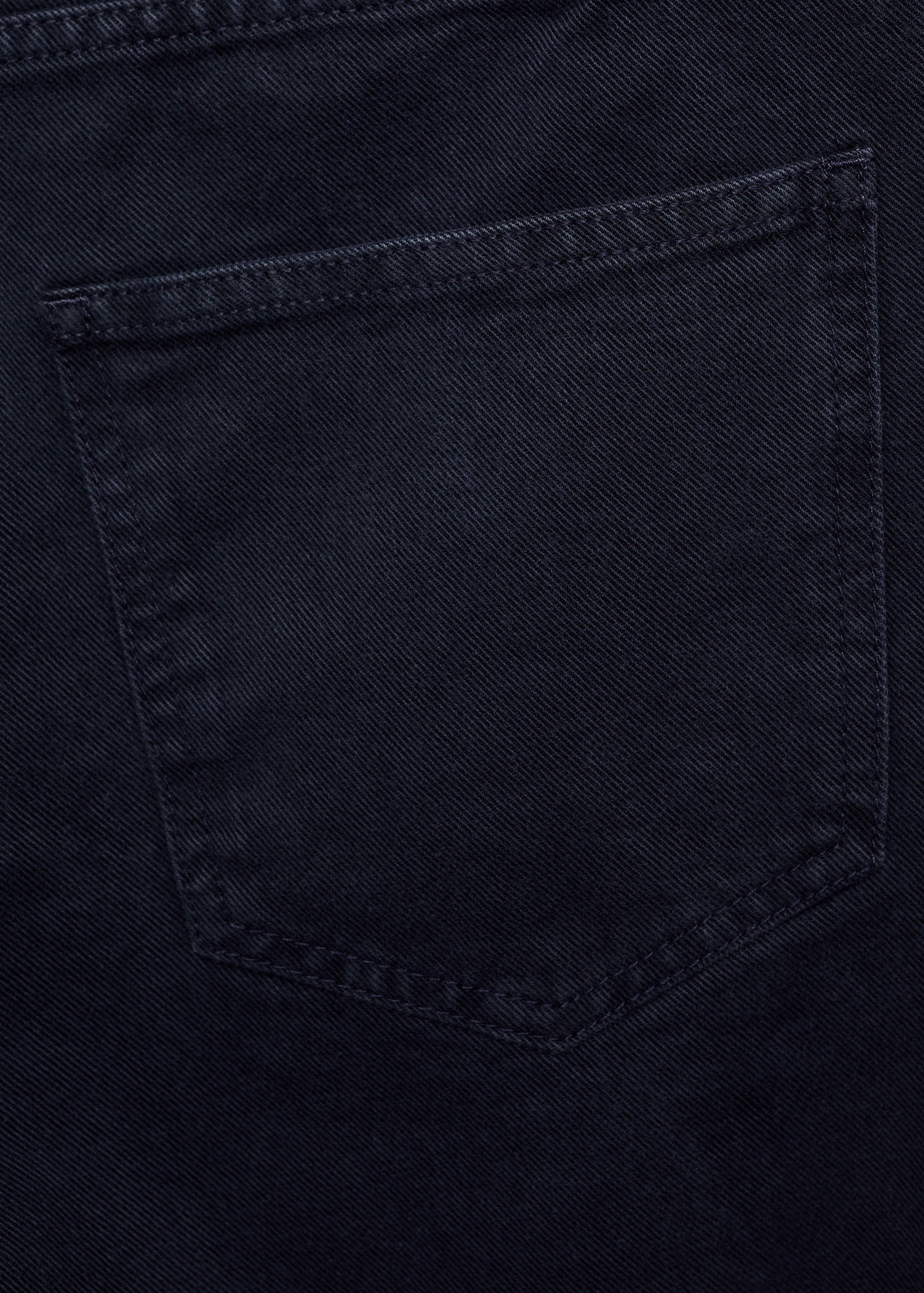 Pleated tapered fit jeans - Details of the article 0