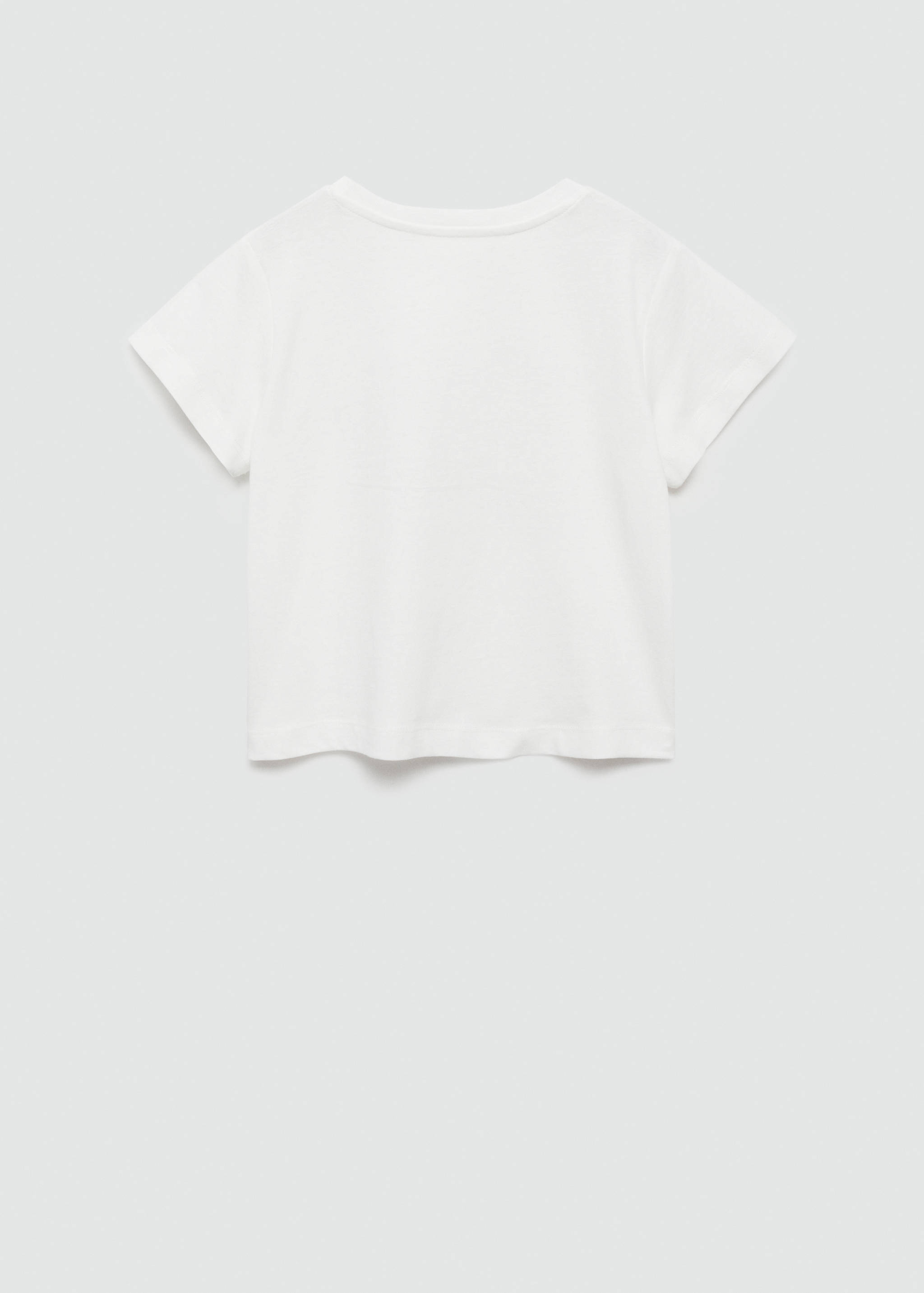 T-shirt coton imprimé - Verso de l’article