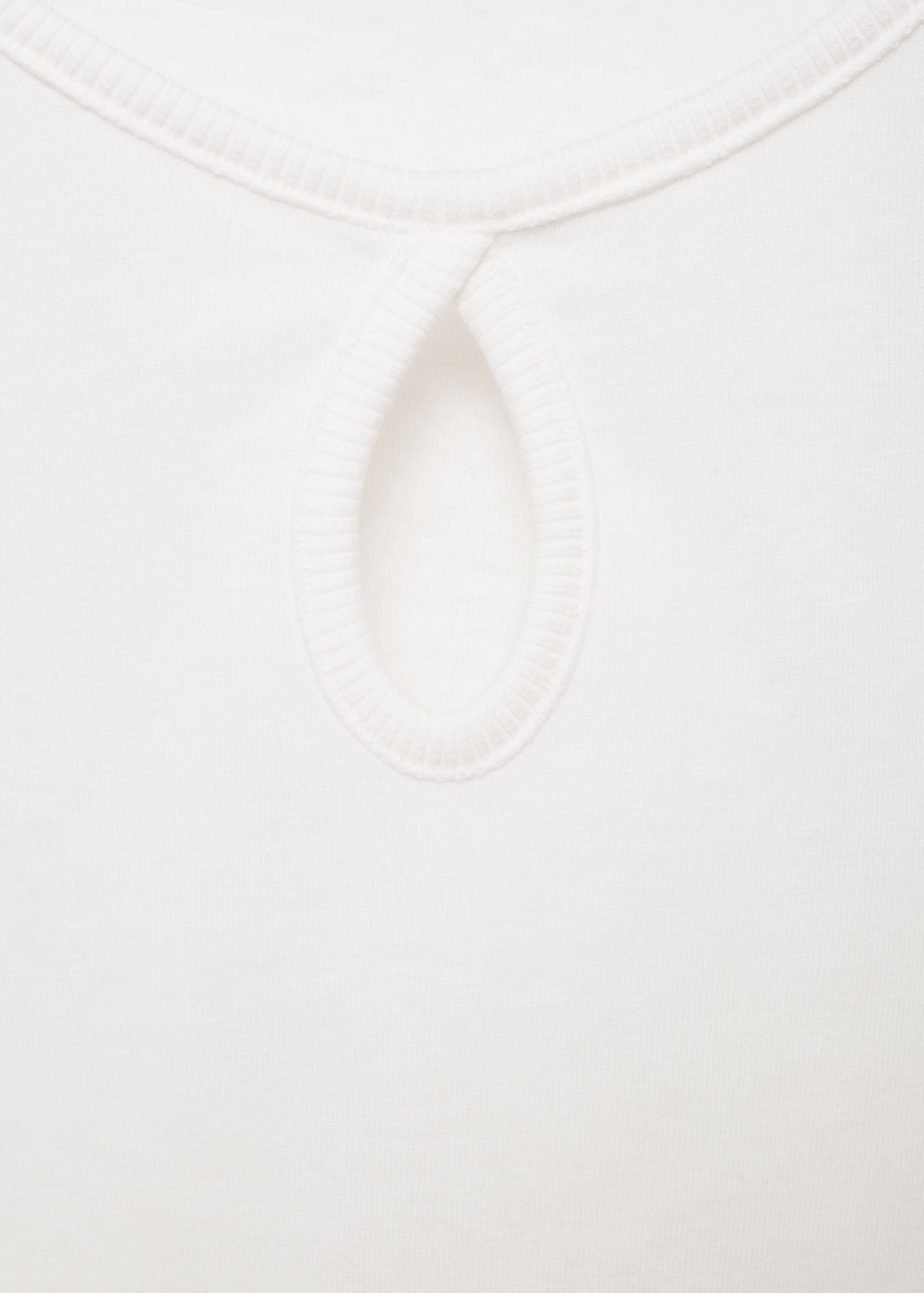 Long sleeve cotton t-shirt - Details of the article 8