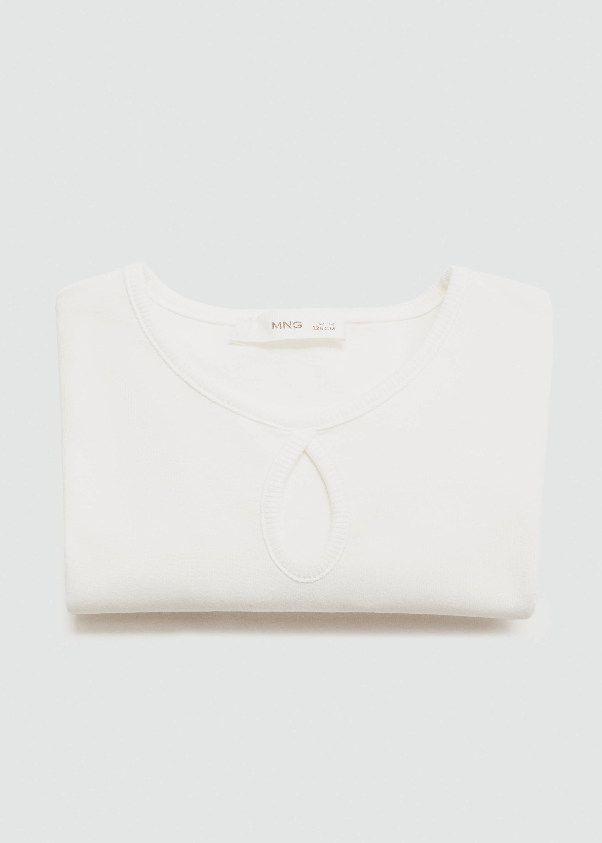 Long sleeve cotton t-shirt - Details of the article 0