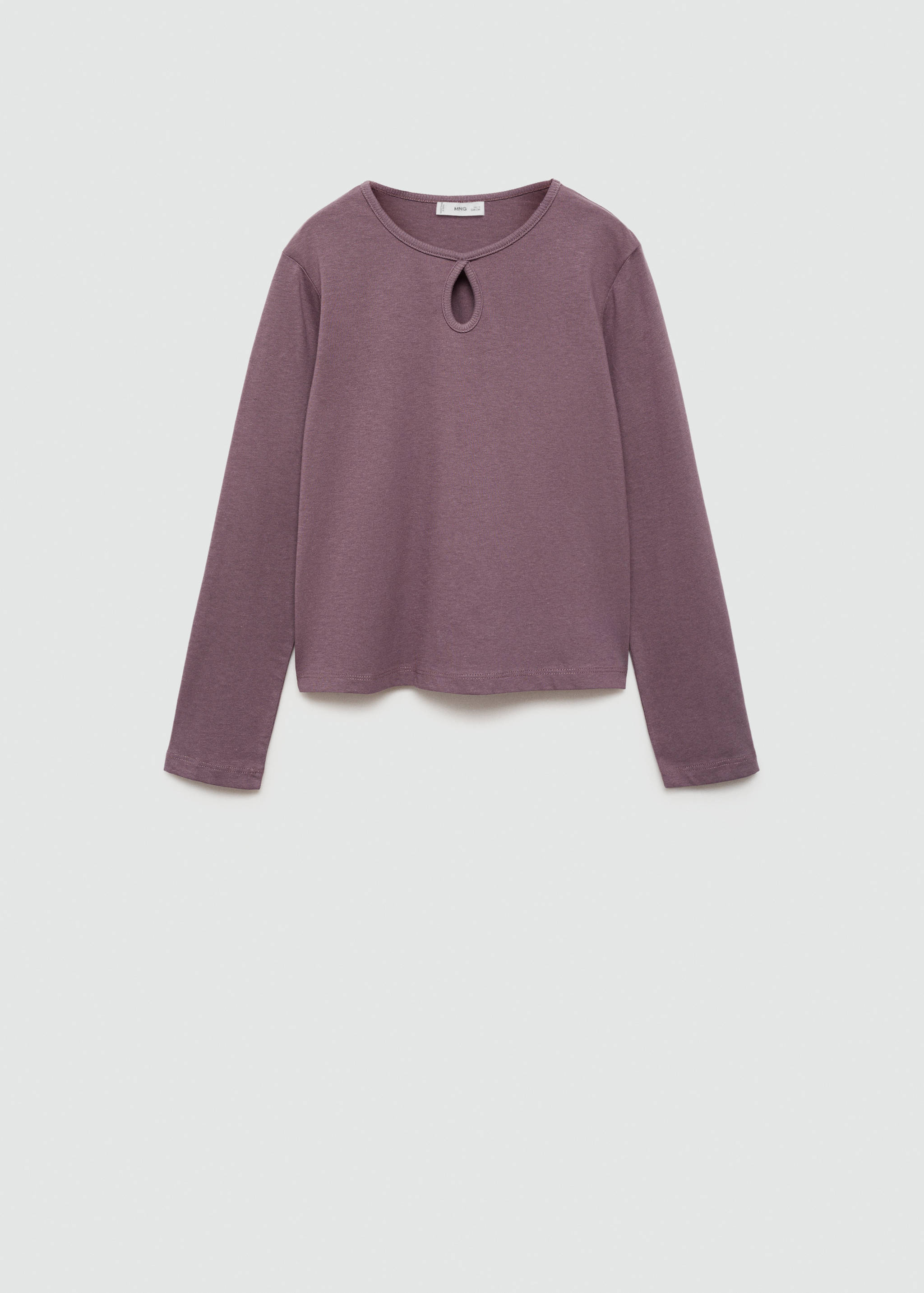 T-shirt coton manches longues - Article sans modèle