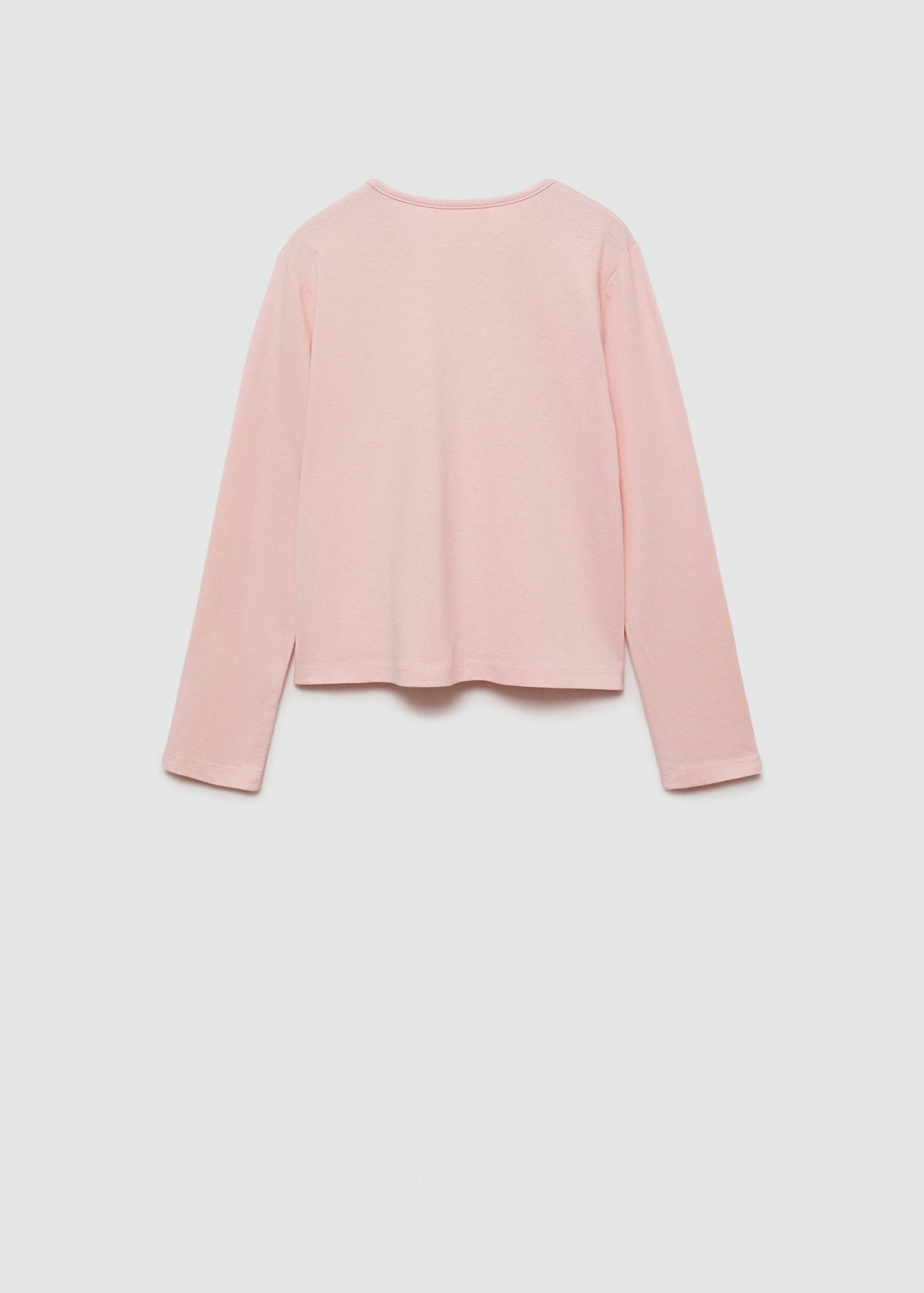 T-shirt coton manches longues - Verso de l’article