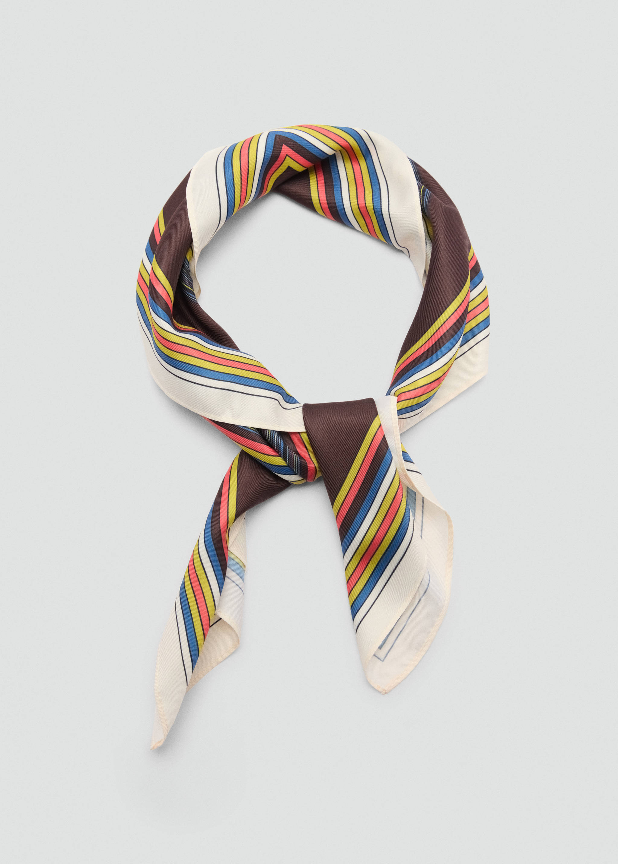 Pañuelo estampado rayas - Detalle del artículo 1