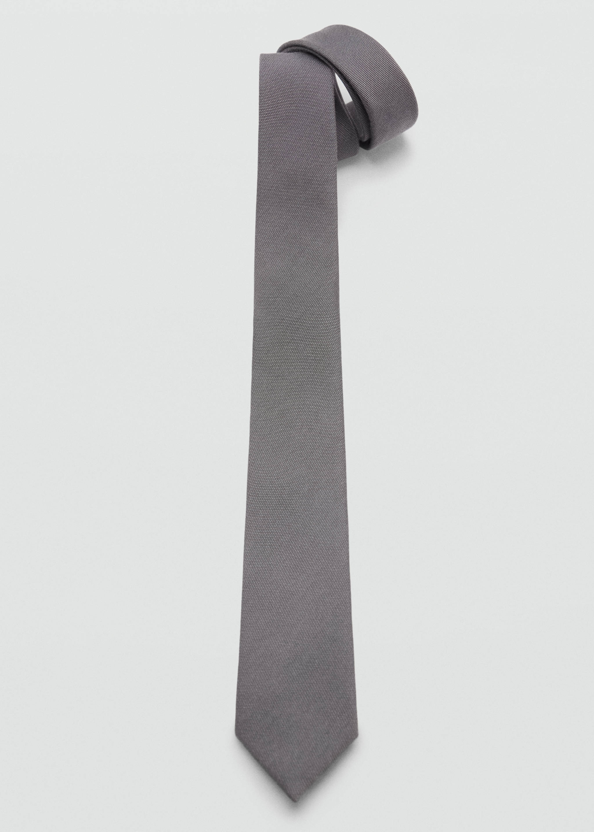 Tie with plain design - Medium plane