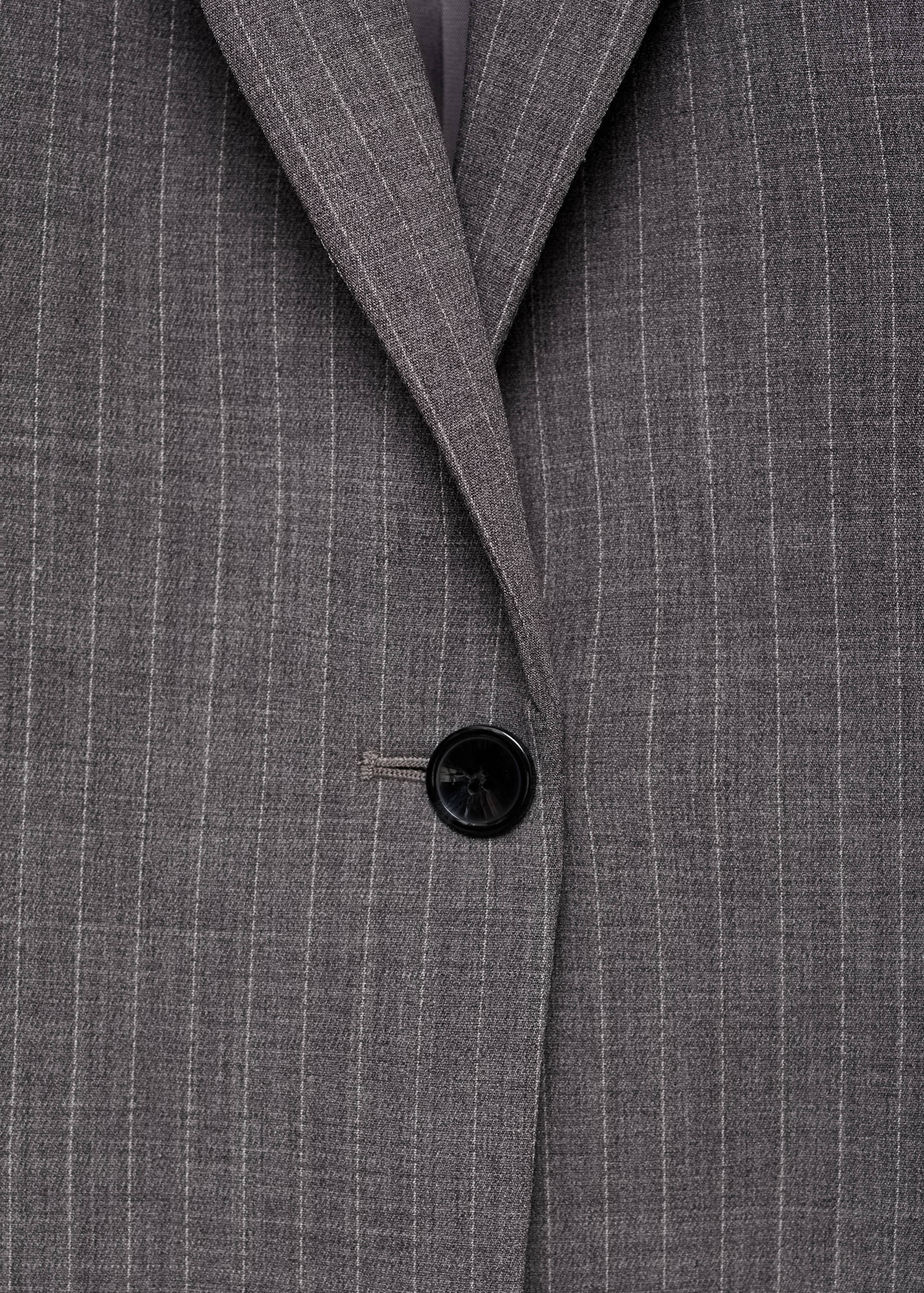 Pinstripe suit blazer - Details of the article 8