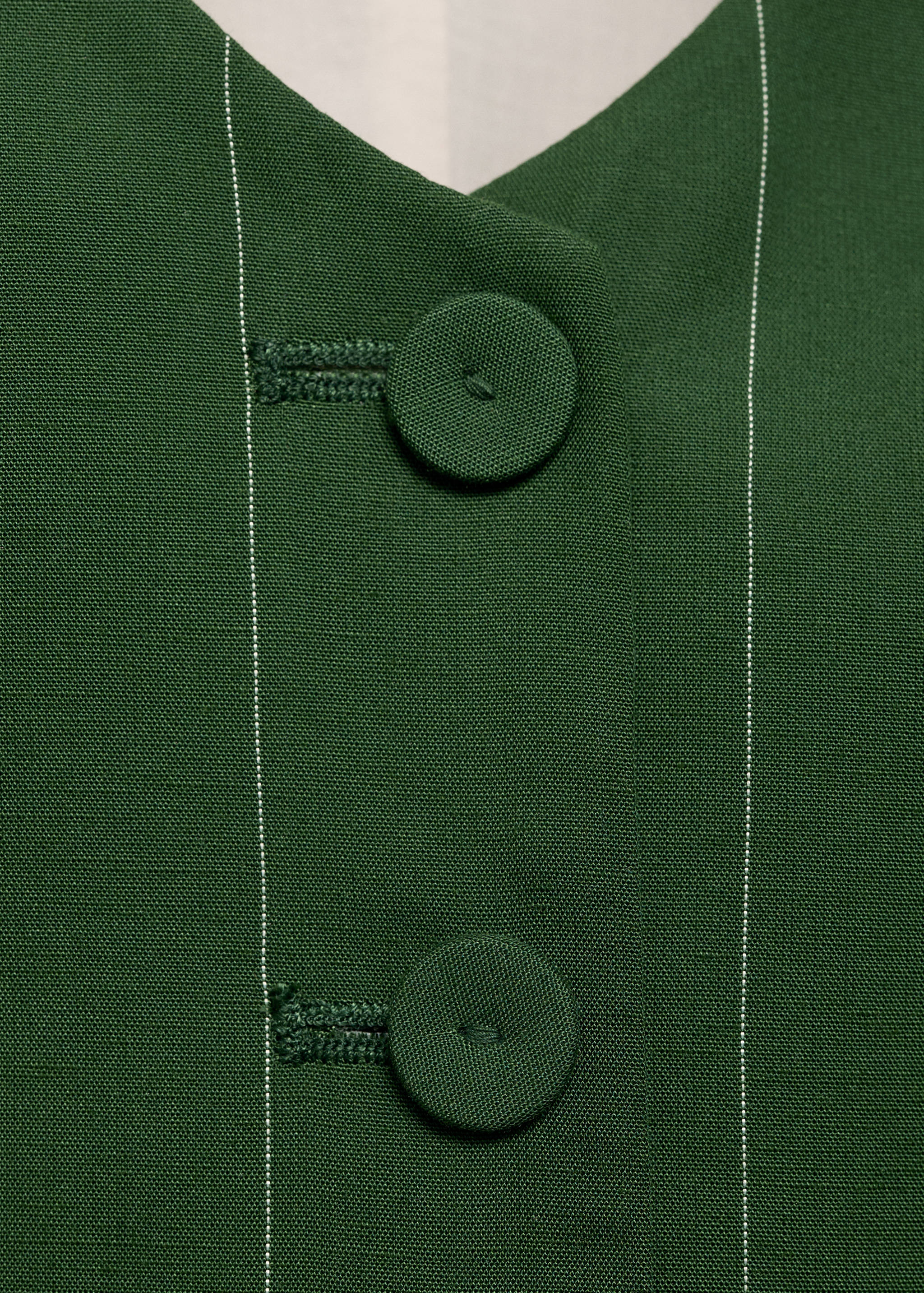 Pinstriped suit vest - Details of the article 8