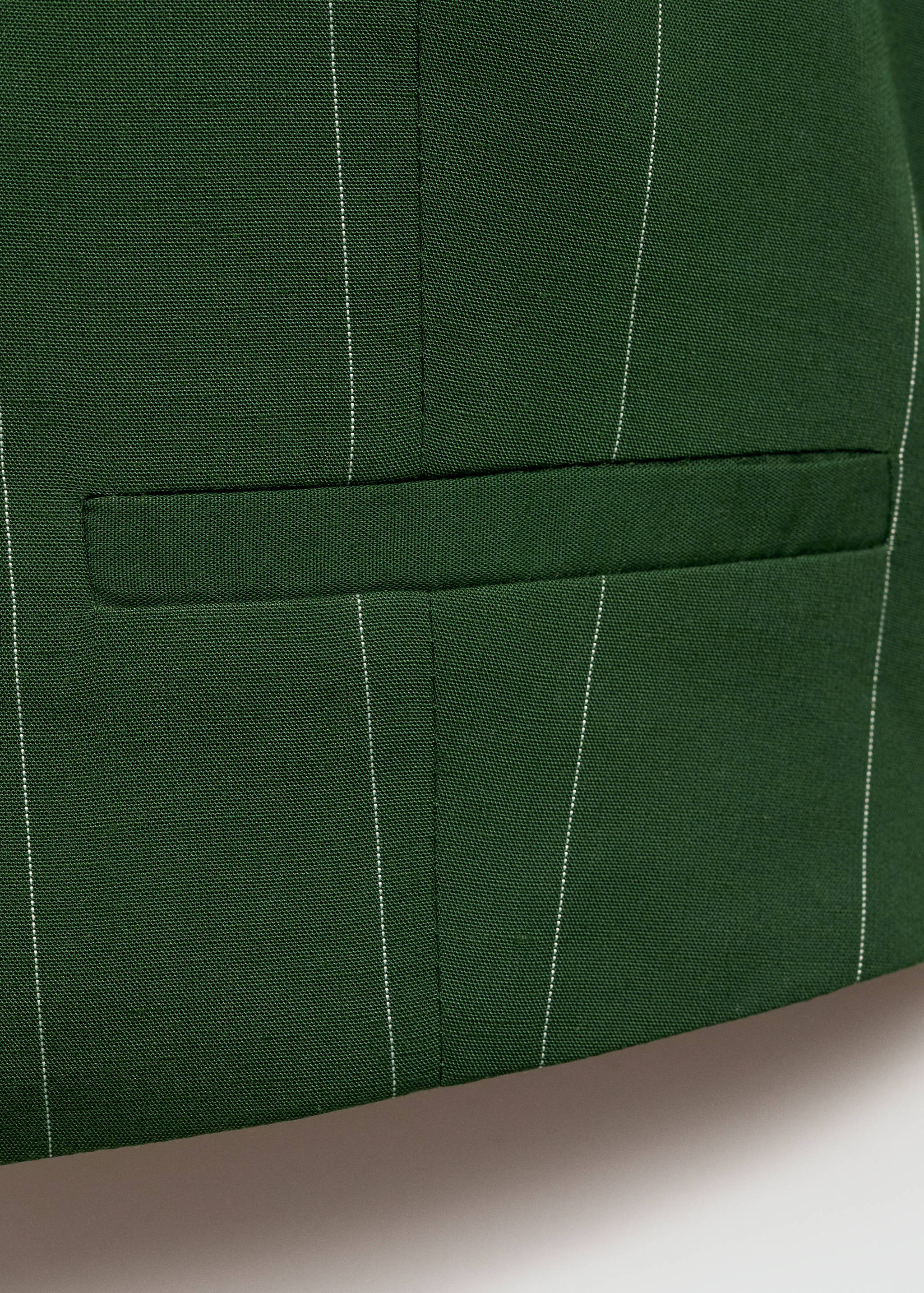 Pinstriped suit vest - Details of the article 0
