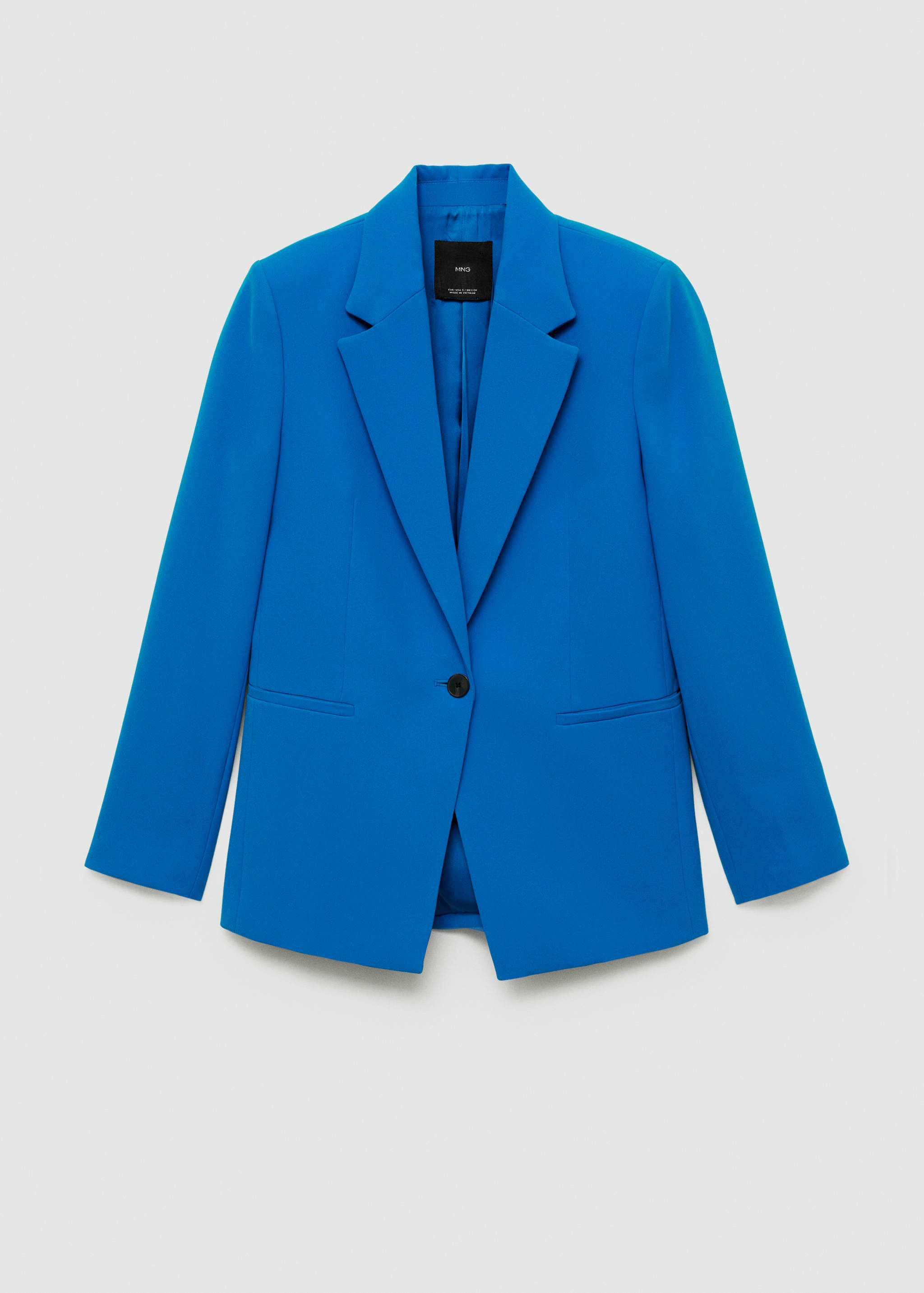 Straight-fit suit blazer - Article without model