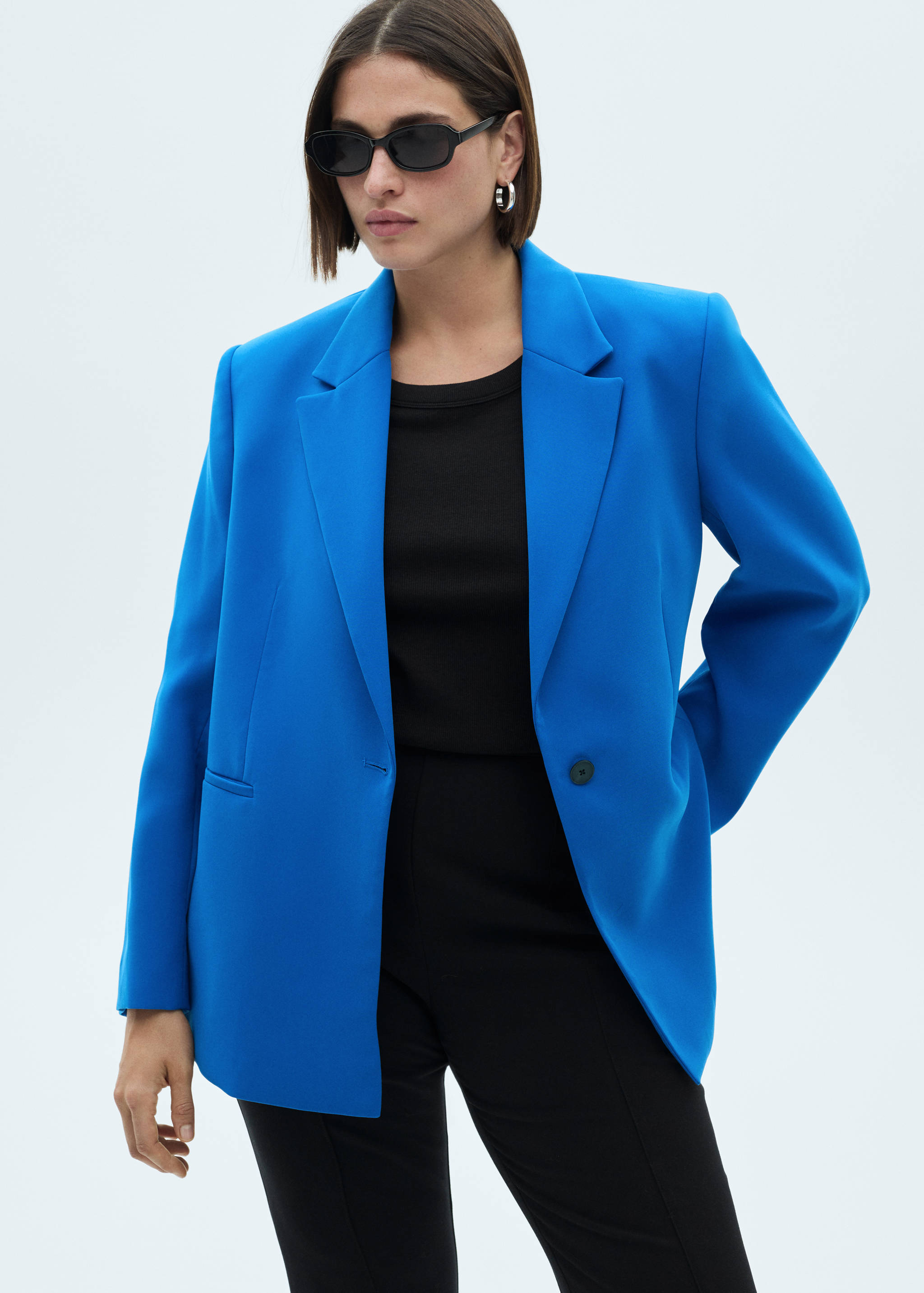 Straight-fit suit blazer - Details of the article 5