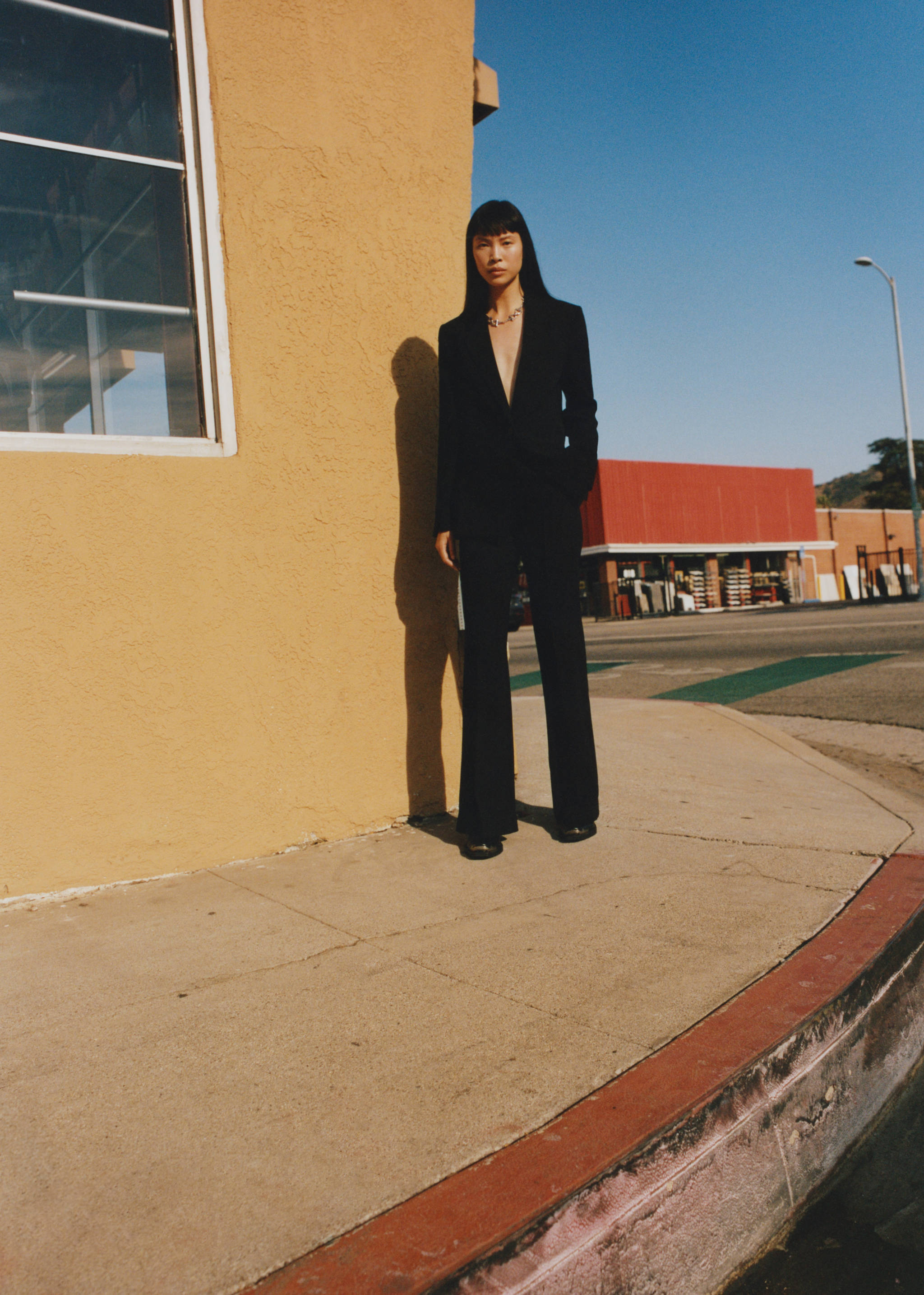 Straight-fit suit blazer - Details of the article 6